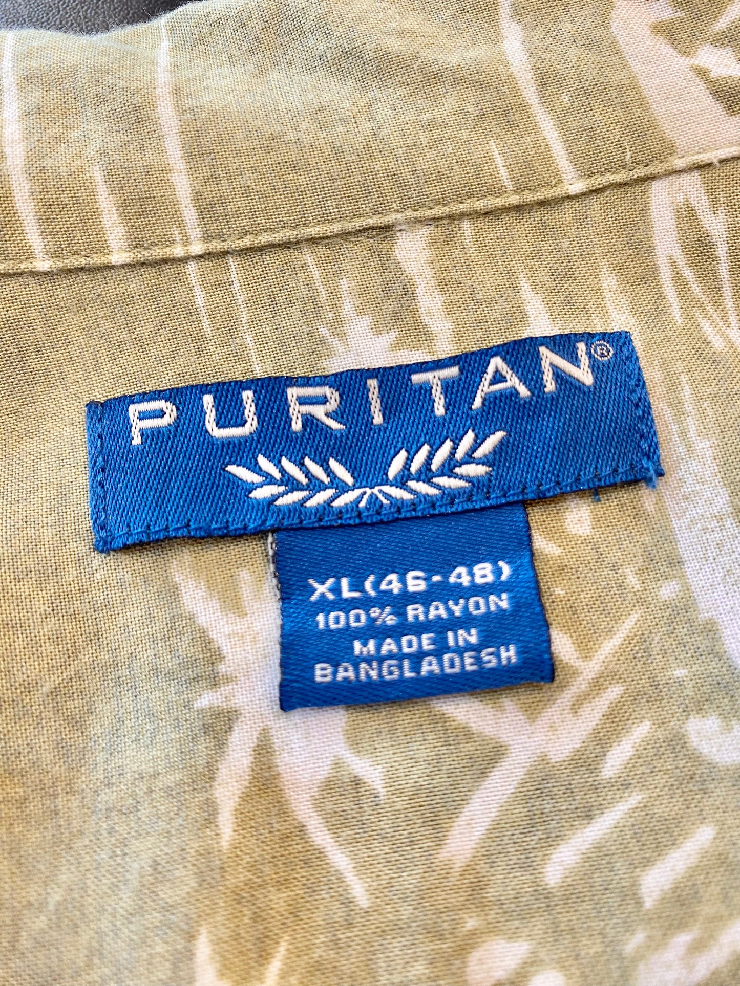 PURITAN rayon Aloha shirt 90's~00's