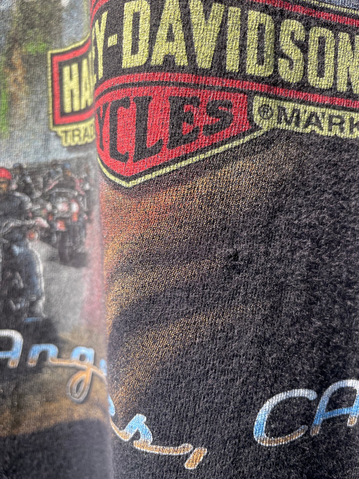 HARLEY-DAVIDSON print-T HOLLYWOOD 2012