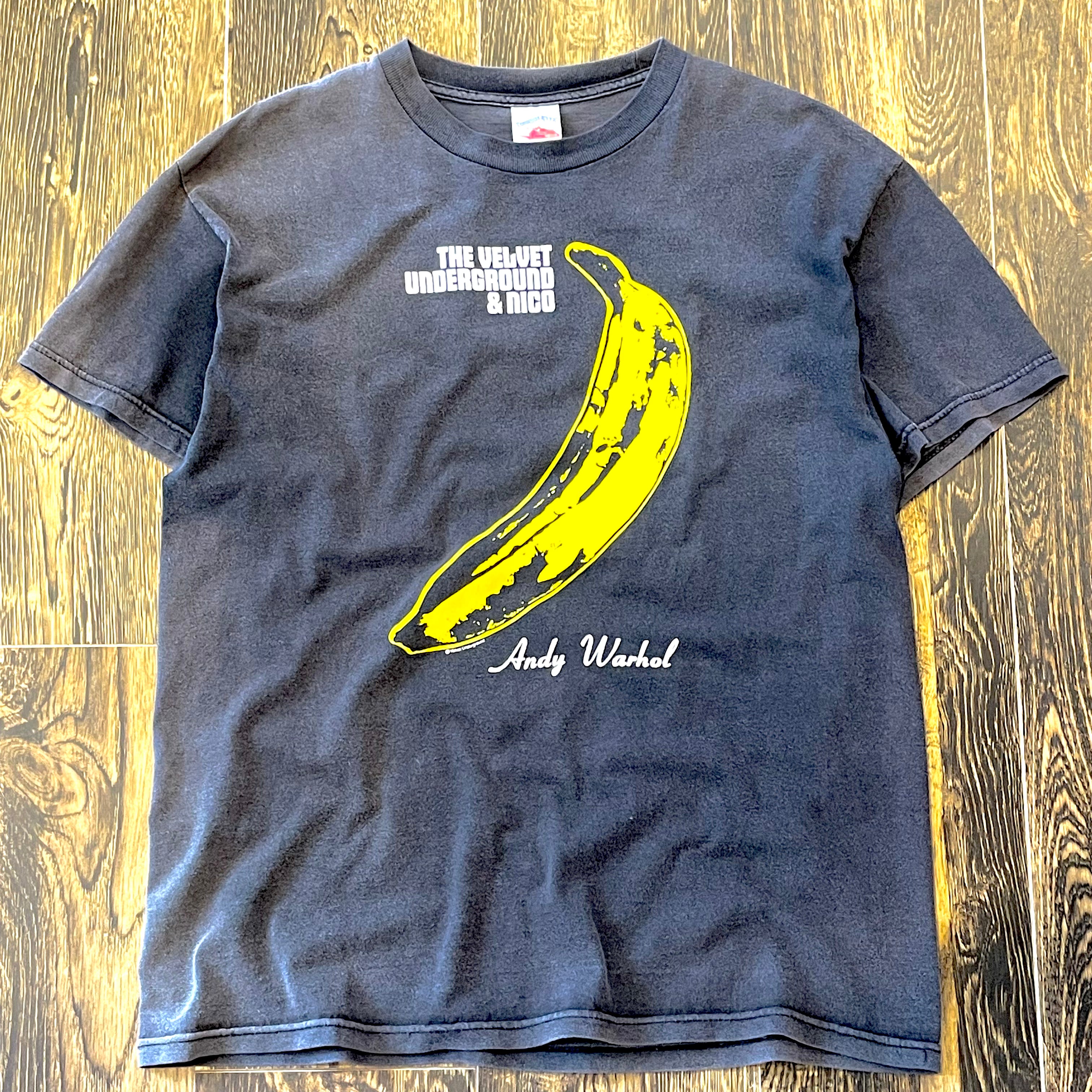 The Velvet Underground & Nico“ 90's〜 print−T L表記 ANDY The Velvet Underground & Nico“ 90's〜 print−T L表記 ANDY