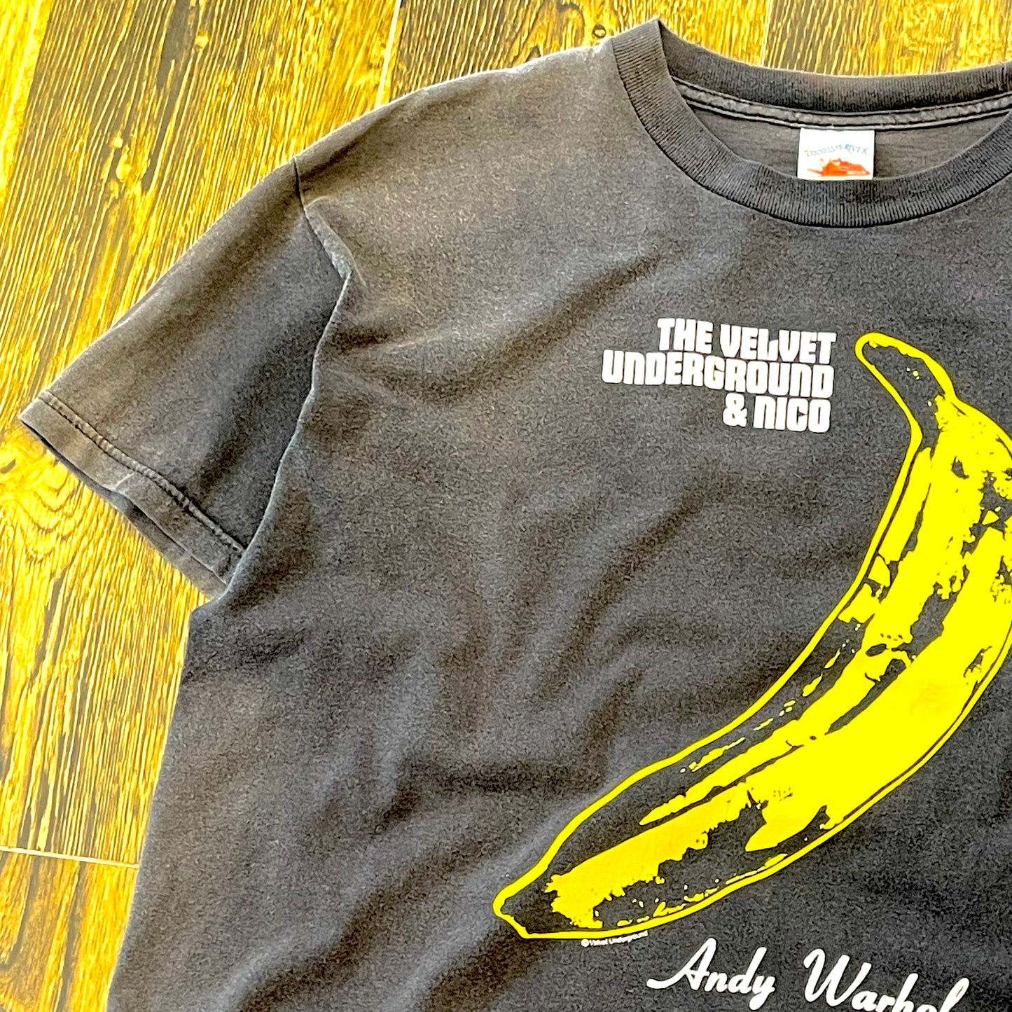 ”The Velvet Underground & Nico“ 90’s〜 print−T L表記 ANDY WARHOL
