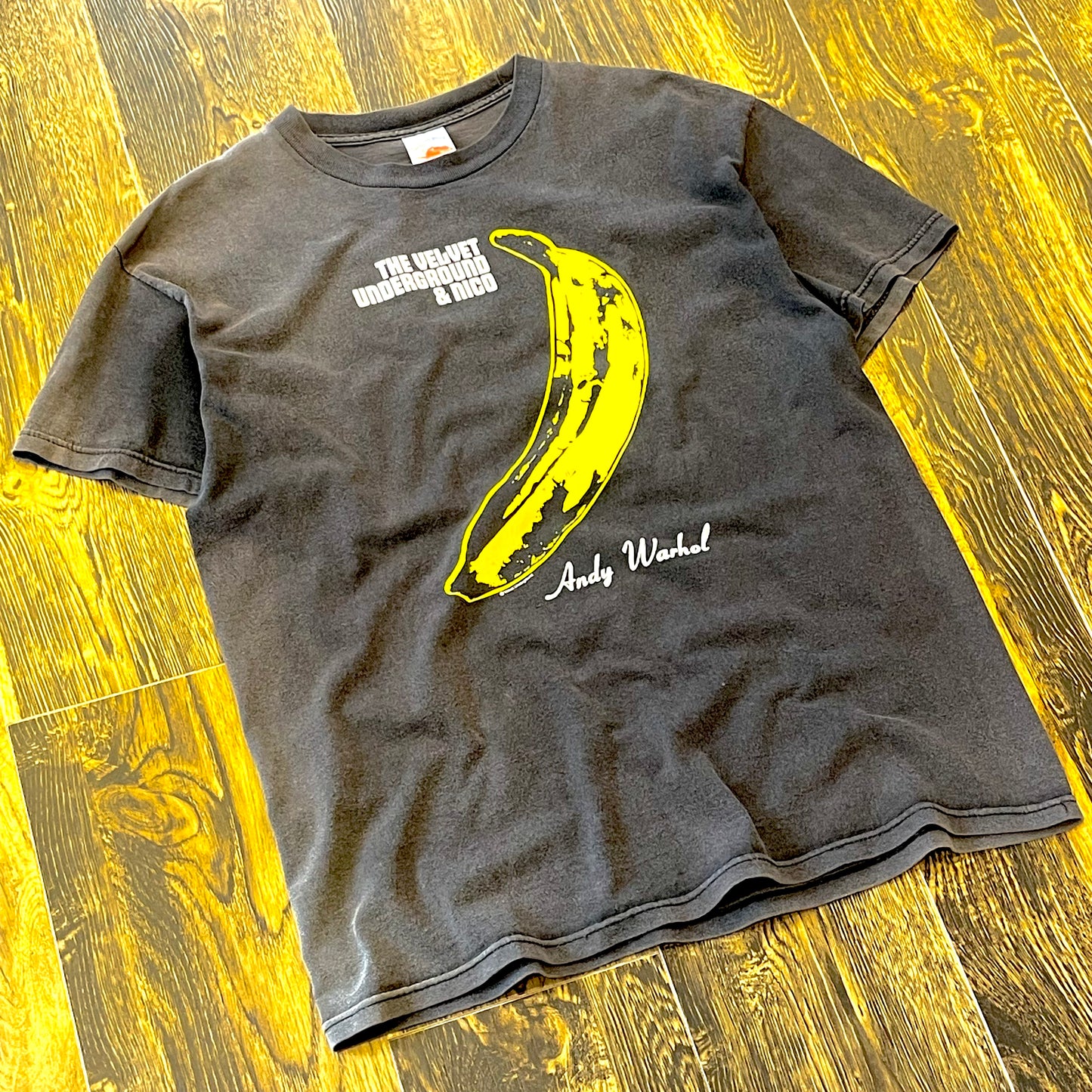 ”The Velvet Underground & Nico“ 90’s〜 print−T L表記 ANDY WARHOL