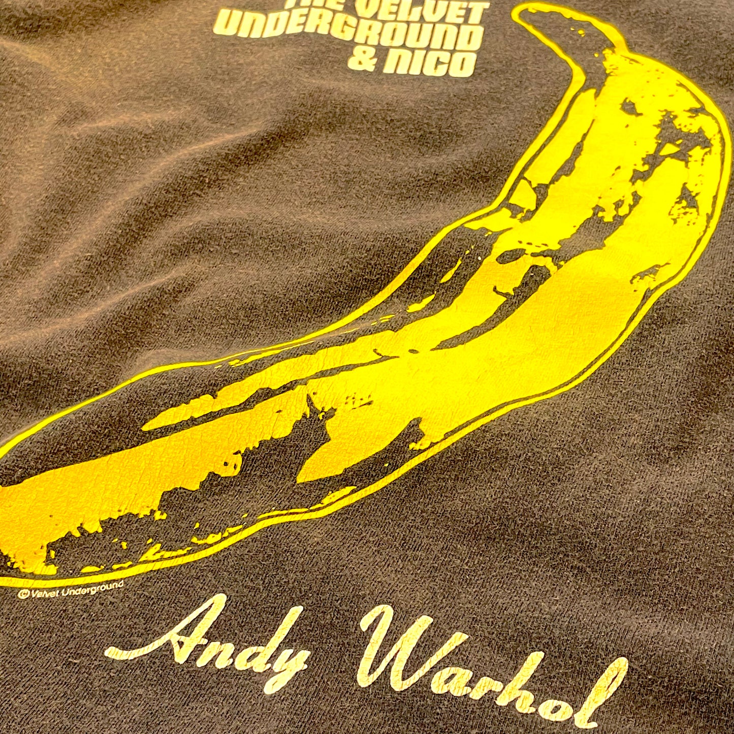 ”The Velvet Underground & Nico“ 90’s〜 print−T L表記 ANDY WARHOL