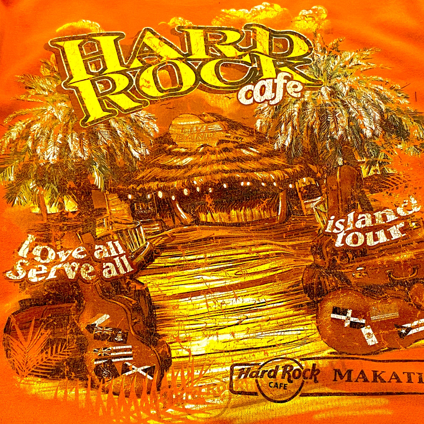 ”Hard Rock CAFE" print−T S表記
