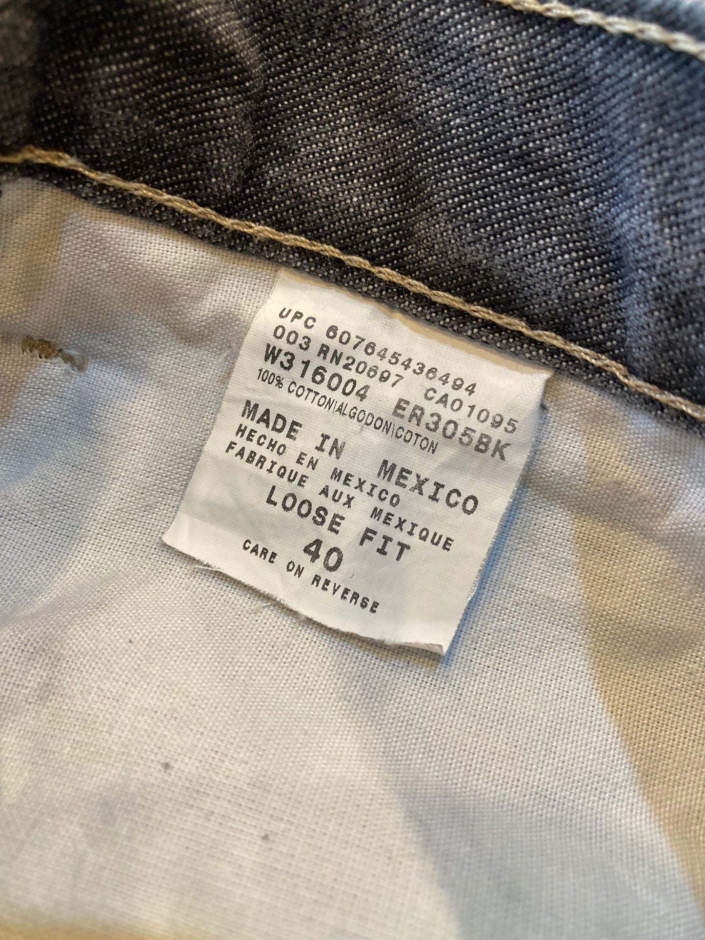 Dickies denim painter shorts 40inch