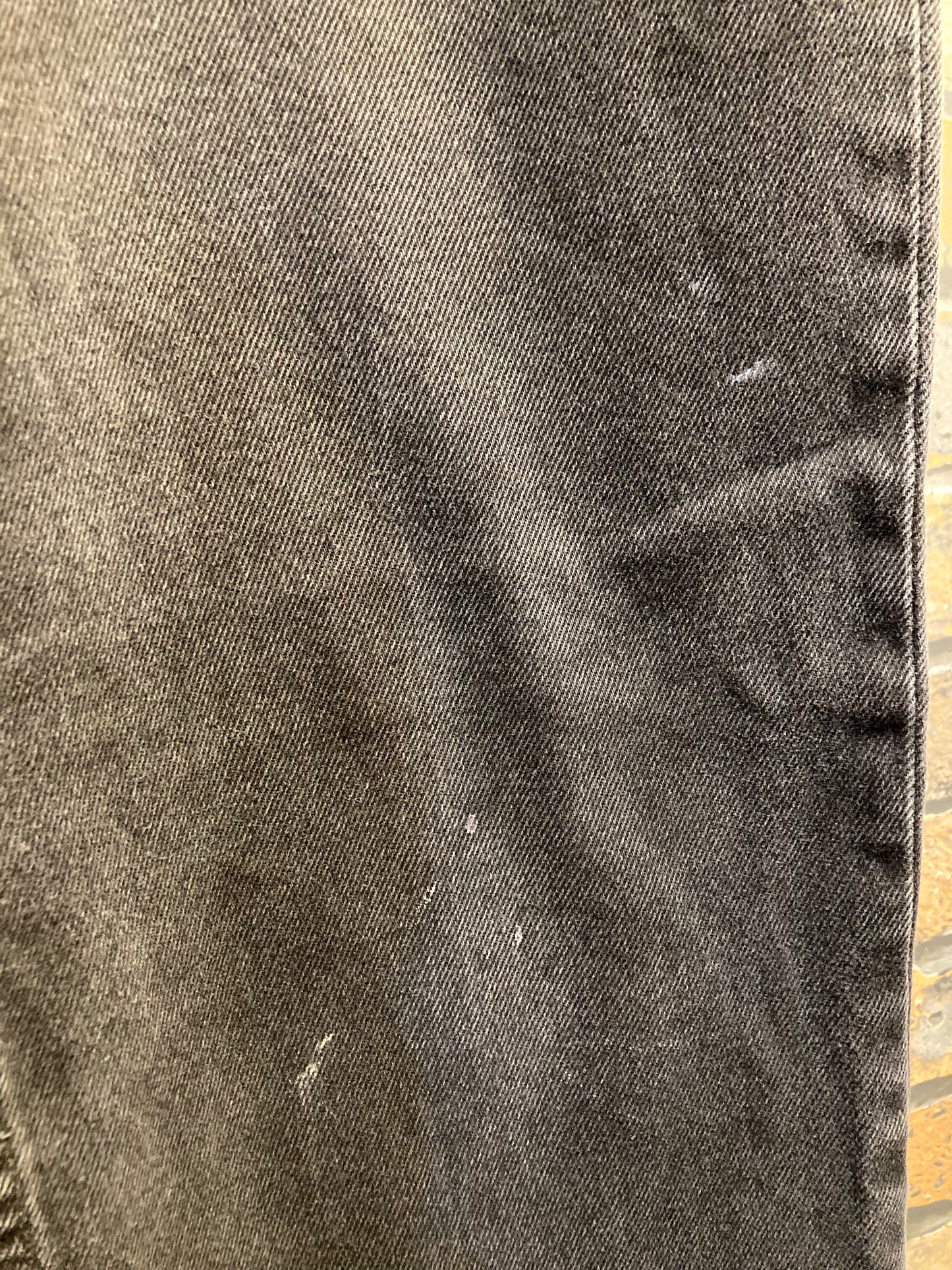 Levi's 550 black denim W35×L30