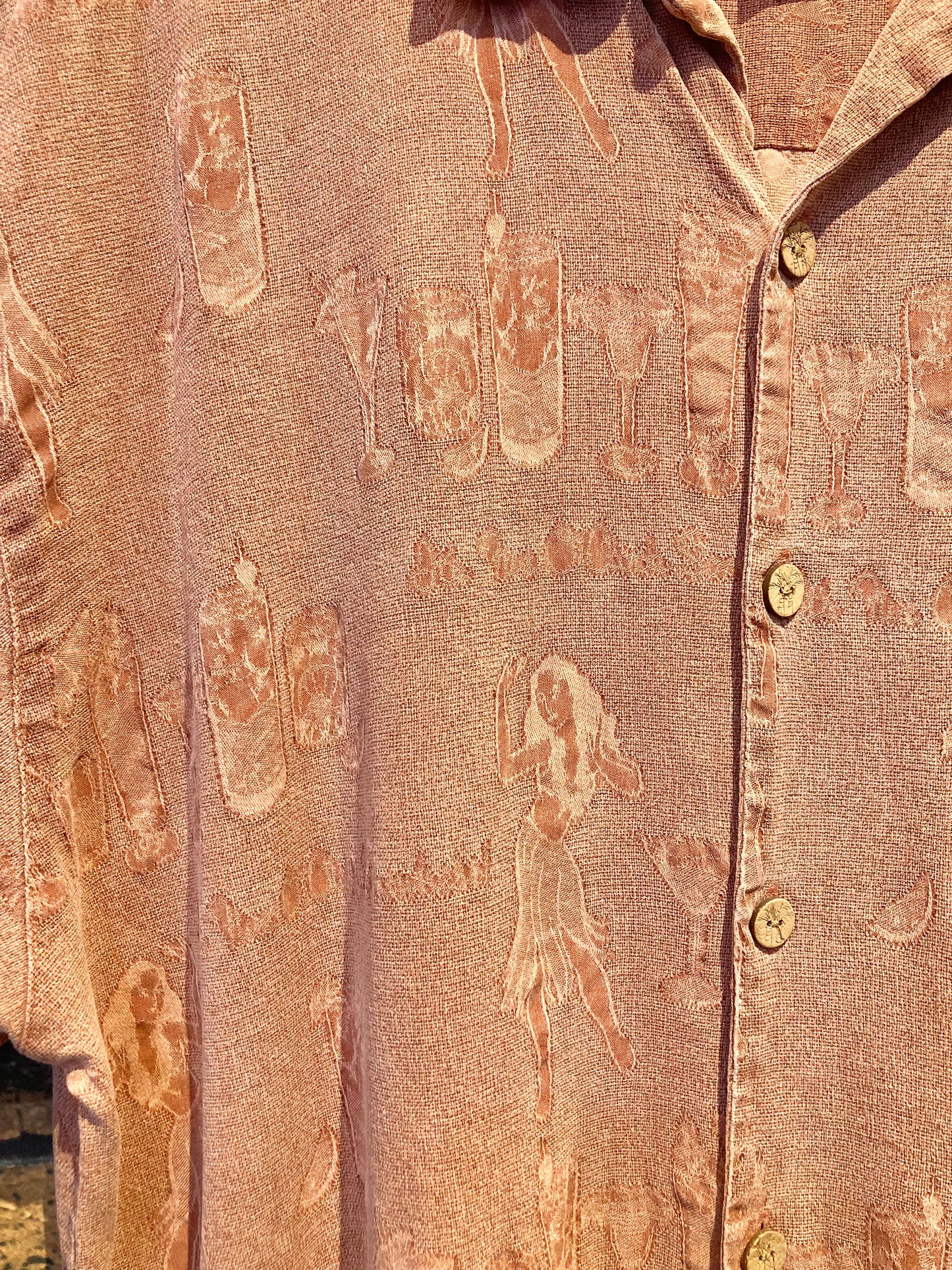 Big Dogs silk Aloha shirt 90's~00's