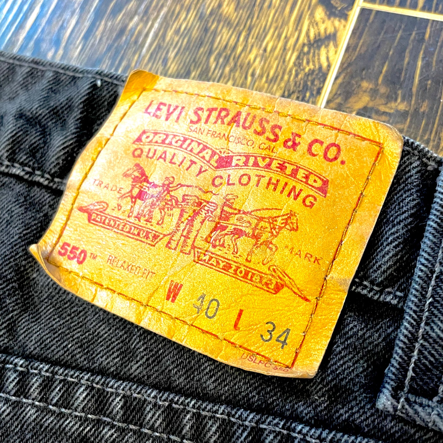 "Levi's" 550 made in Canada 00's〜 W39×L33相当