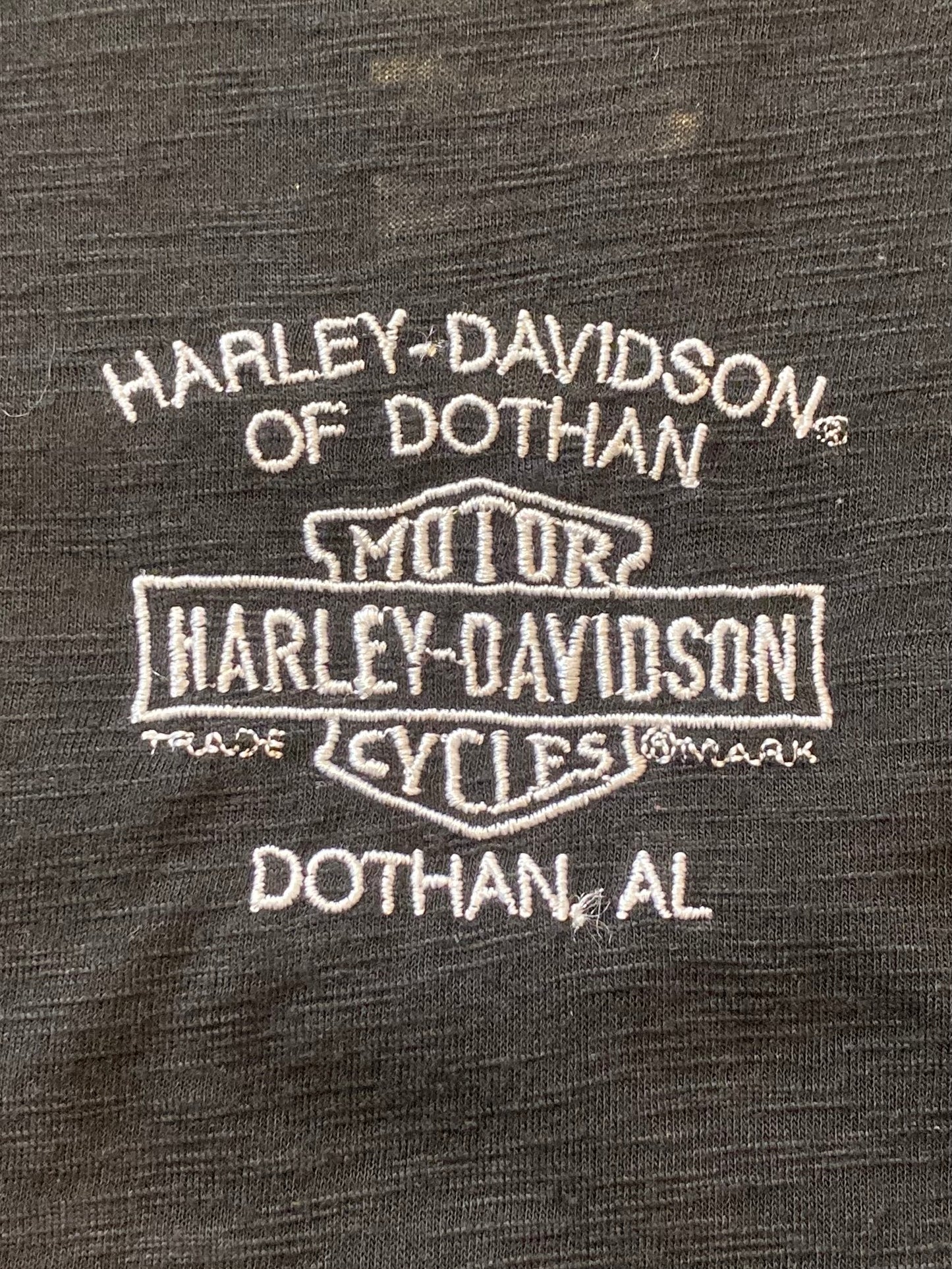 HARLEY-DAVIDSON embroidery&print-T
