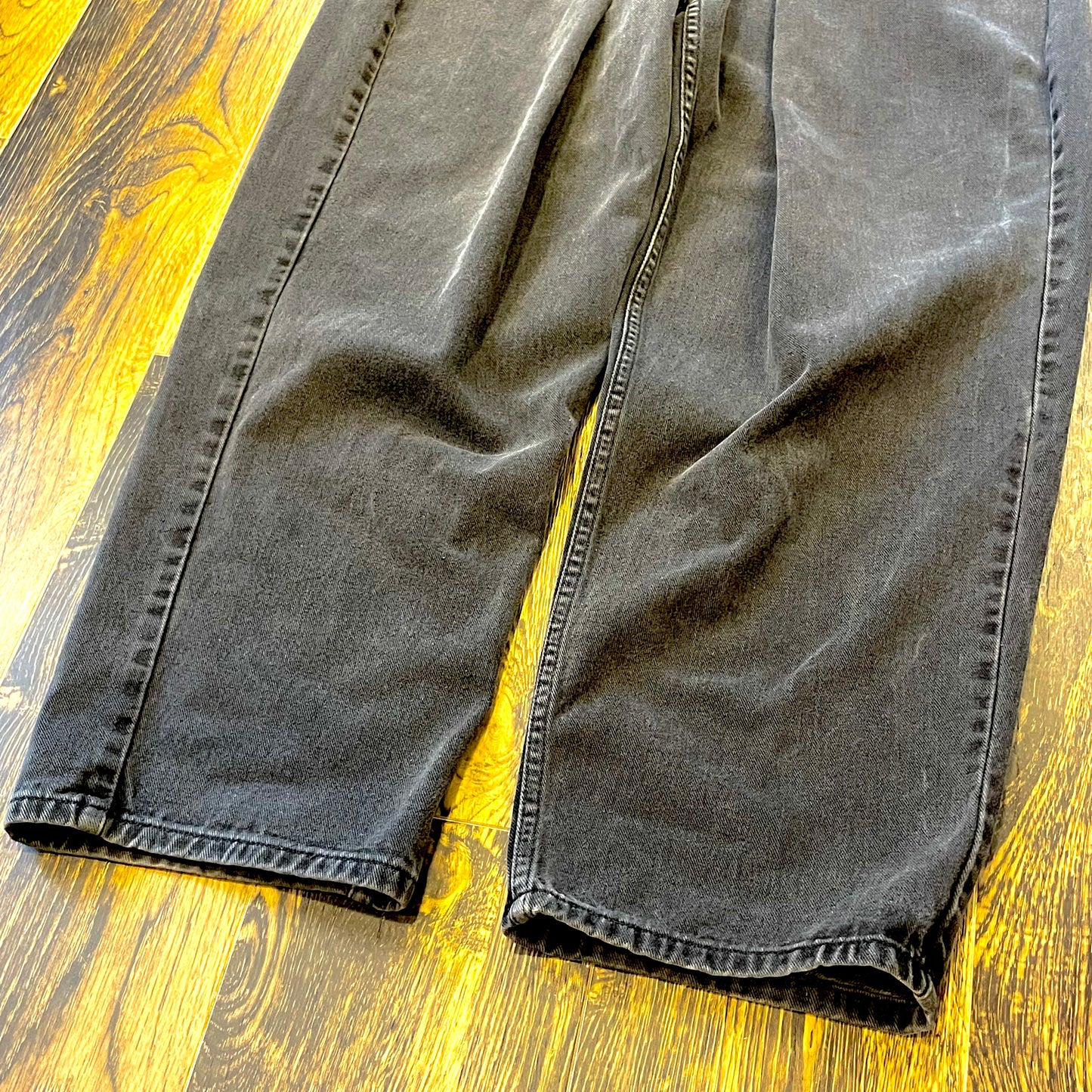 ”壱八番屋 ReBUILD WORKS" hood of 3rd Black denim W30×L30相当