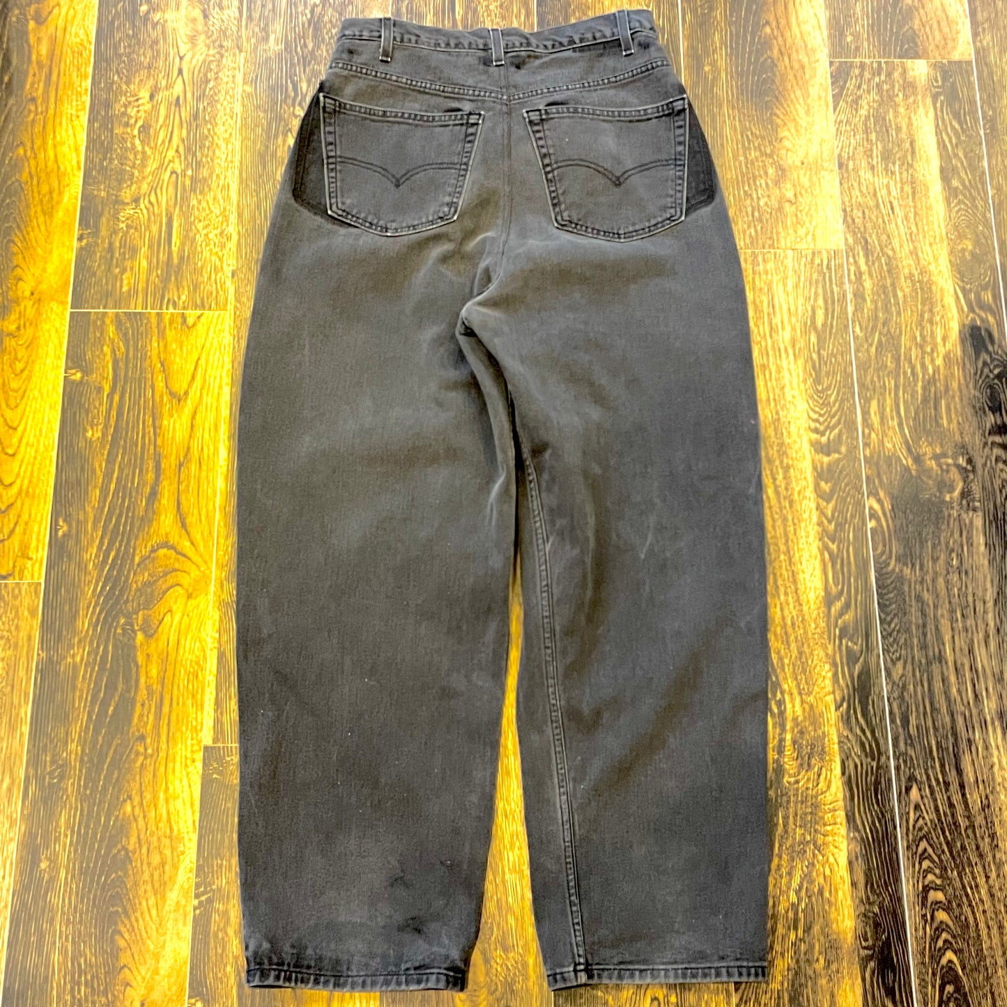 ”壱八番屋 ReBUILD WORKS" hood of 3rd Black denim W30×L30相当