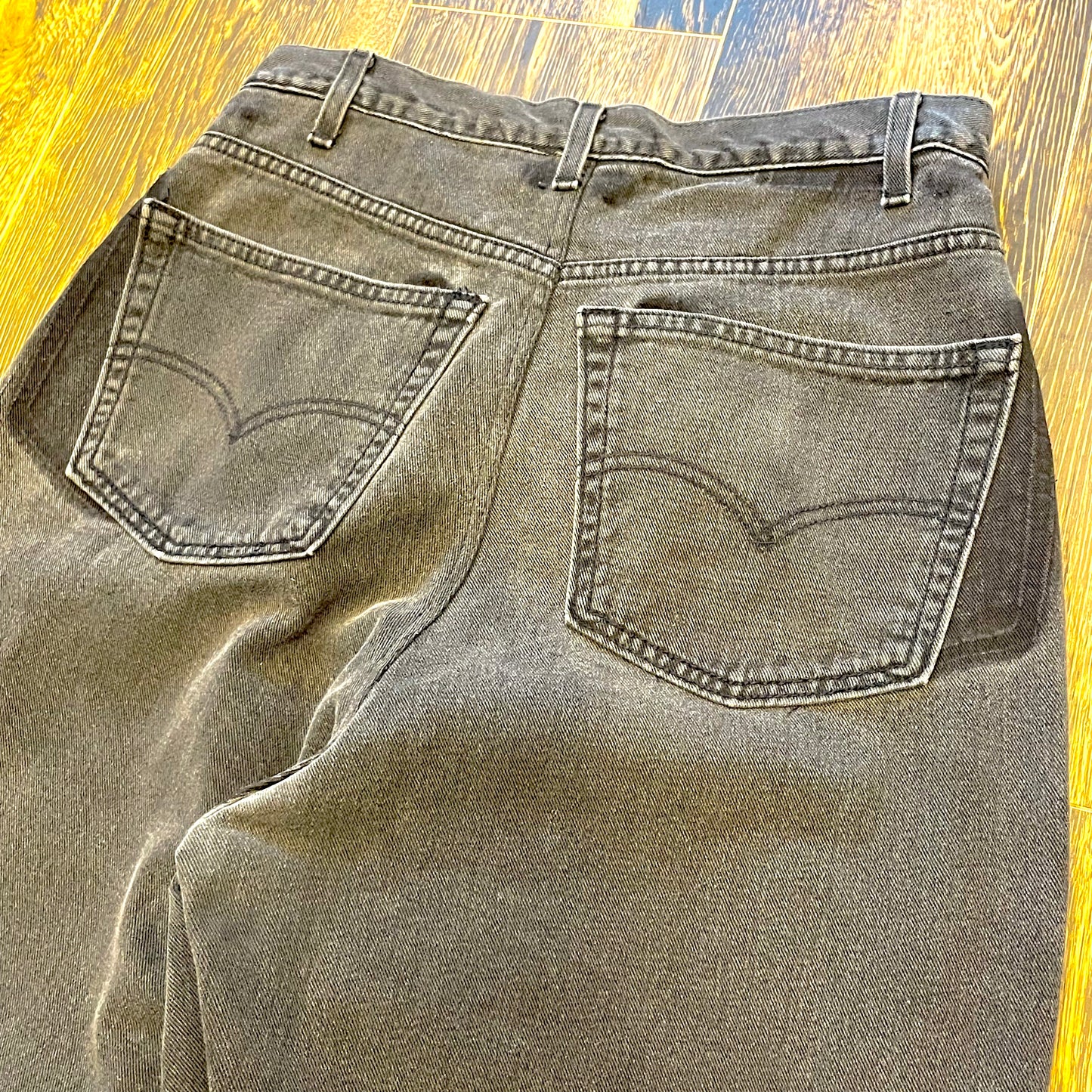 ”壱八番屋 ReBUILD WORKS" hood of 3rd Black denim W30×L30相当