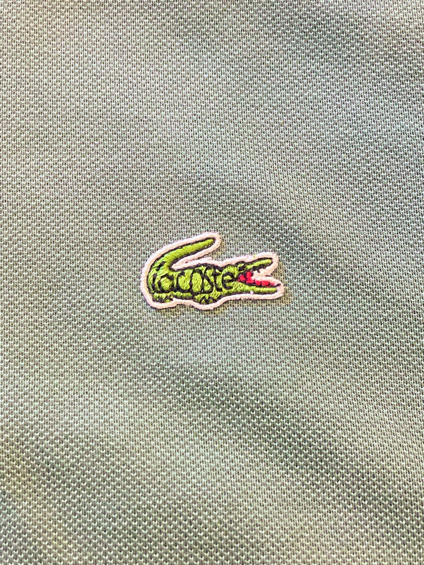CHEMISE LACOSTE polo shirt 70's~80's