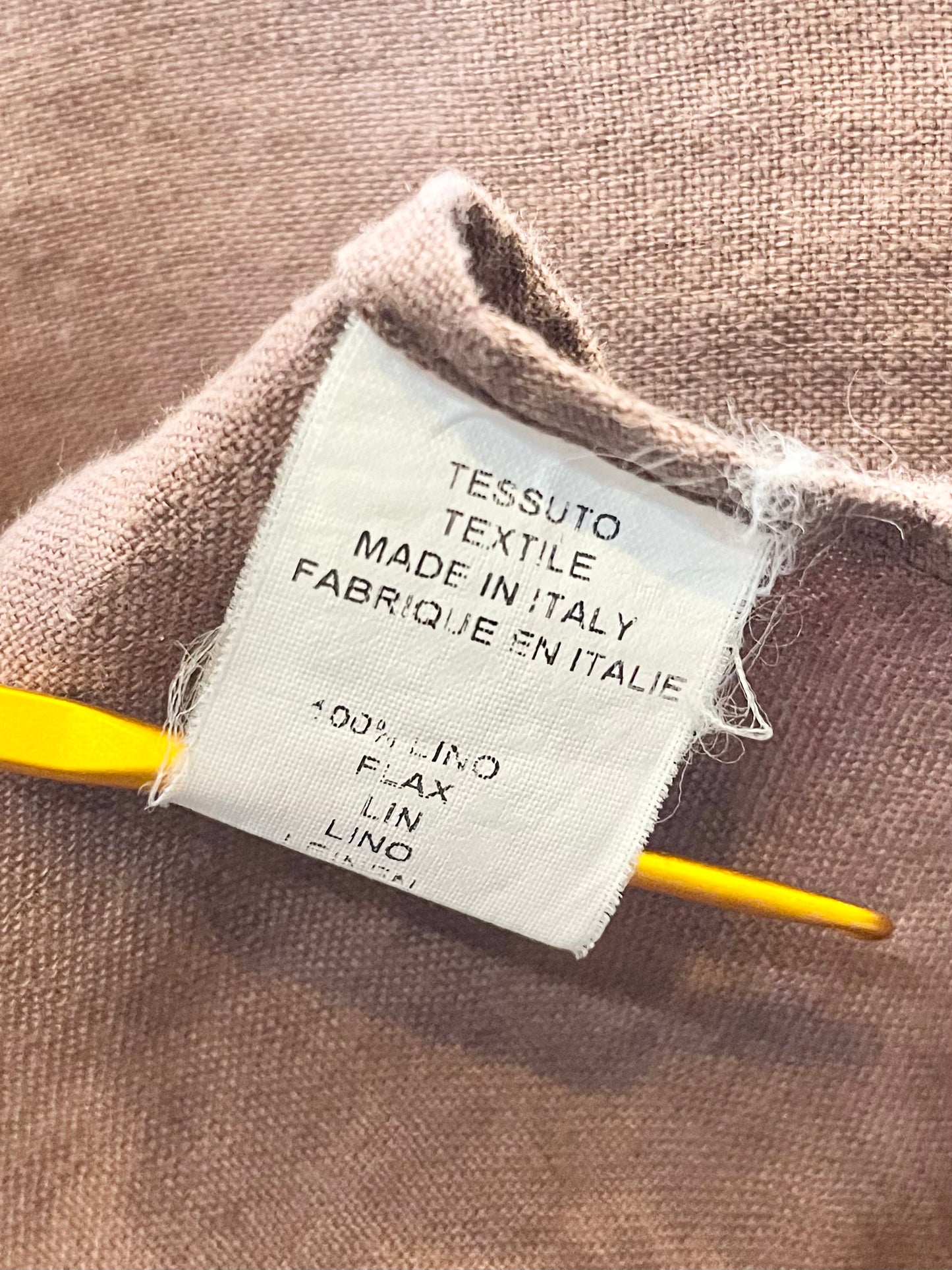 Peter Doney linen shirt 80's~90's