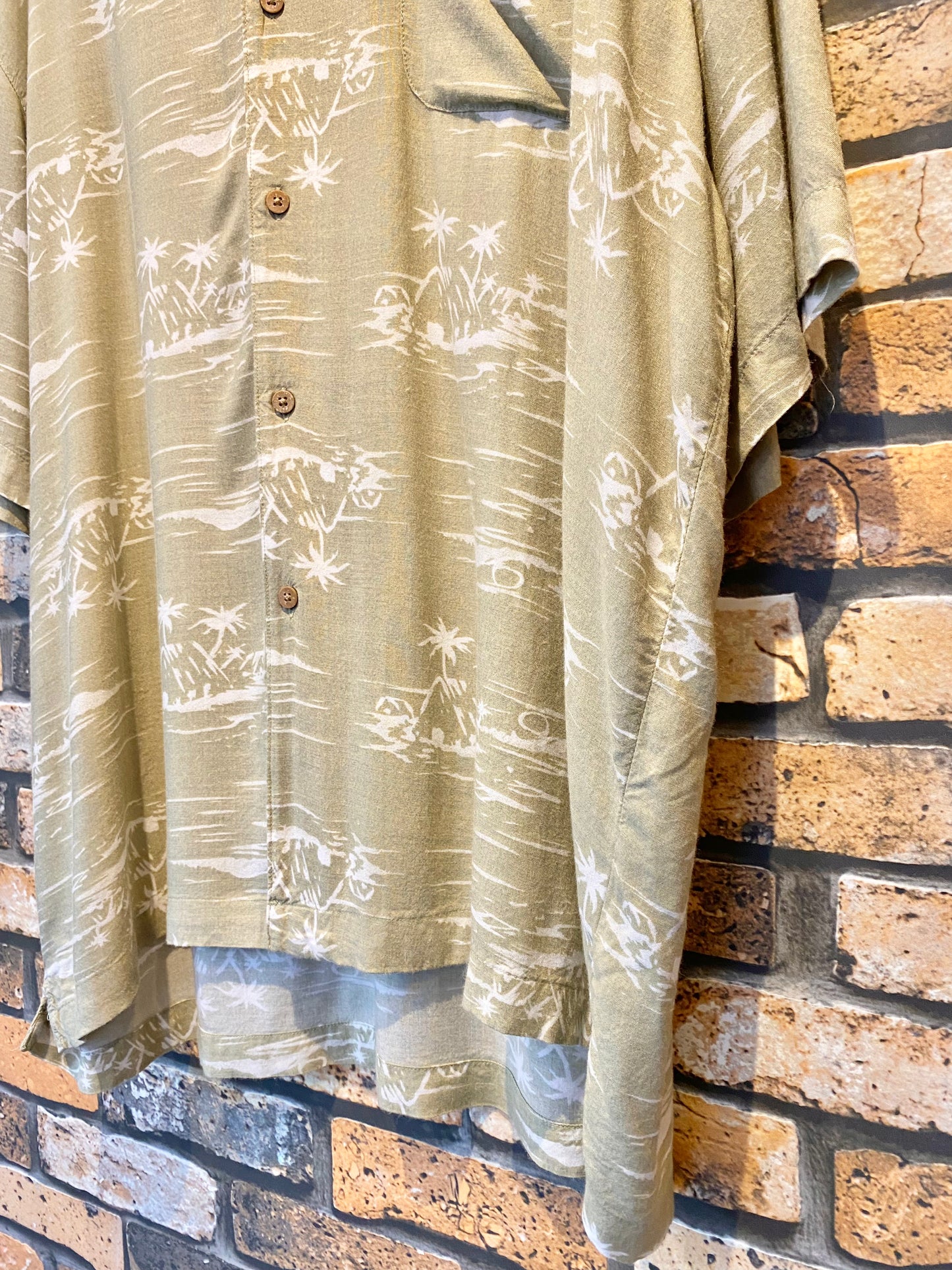 PURITAN rayon Aloha shirt 90's~00's