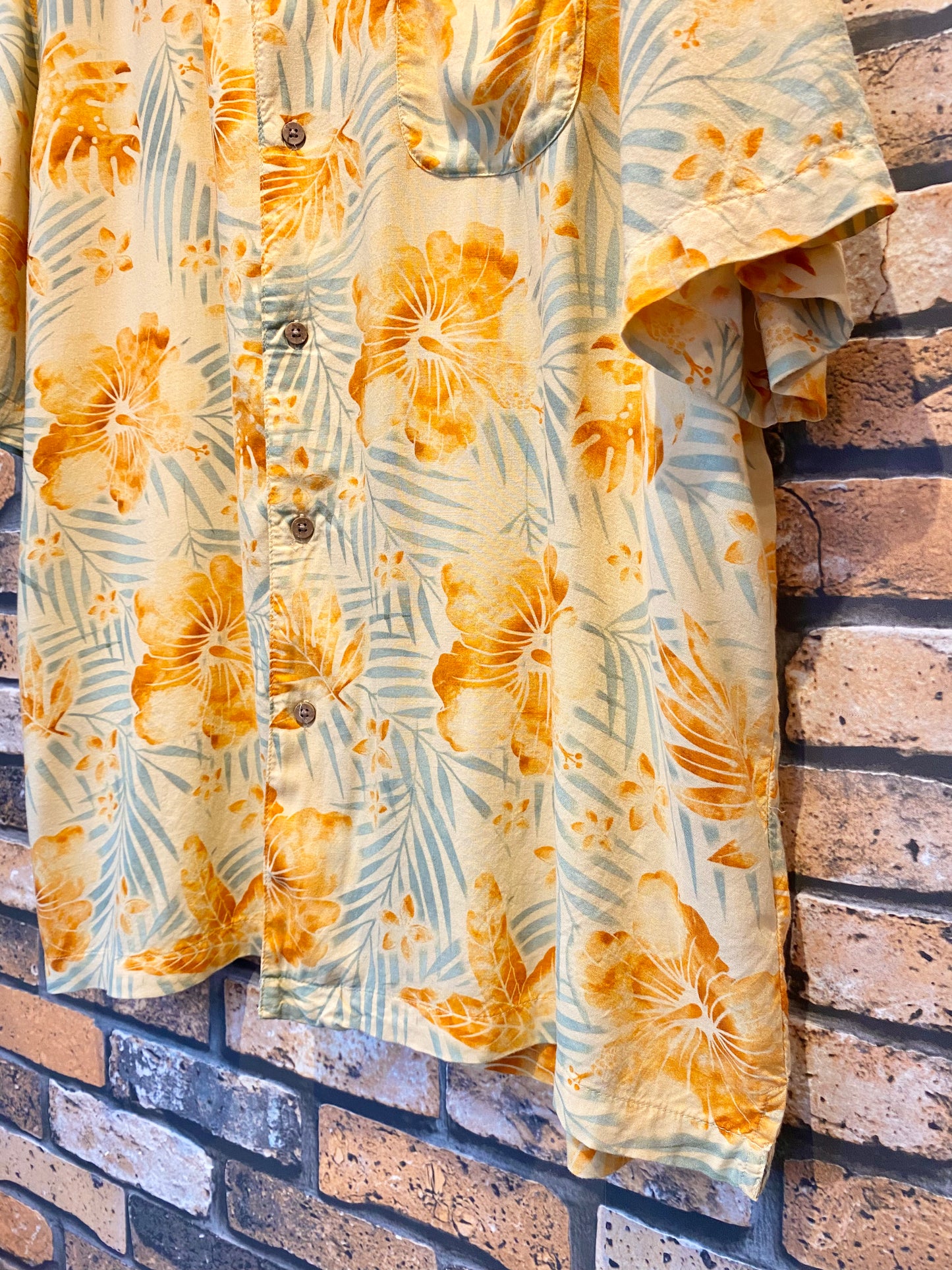 PURITAN rayon Aloha shirt 90's~00's