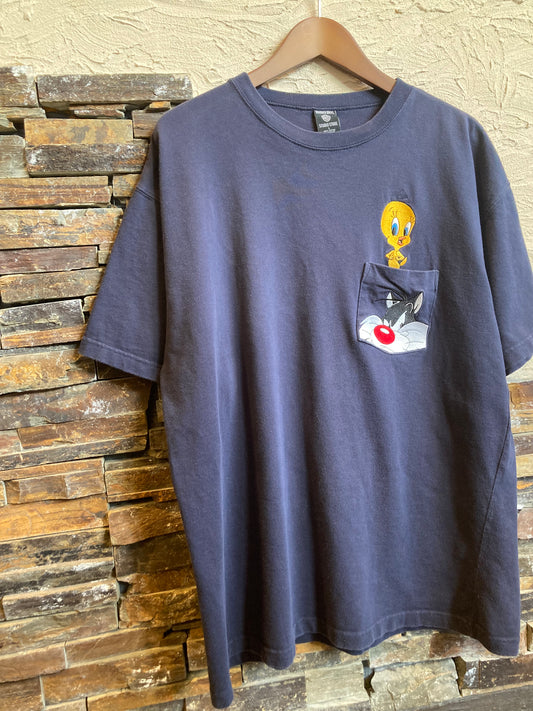 WARNER BROS. T-shirt 90's~