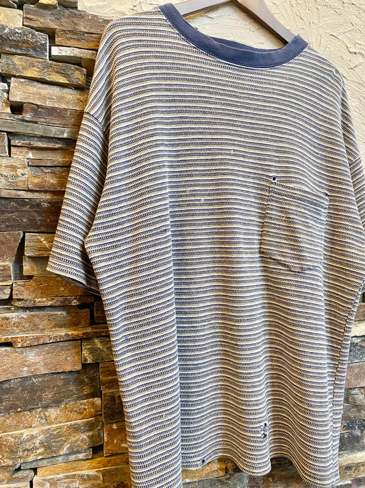 GADZOCKS striped T-shirt 90's~00's