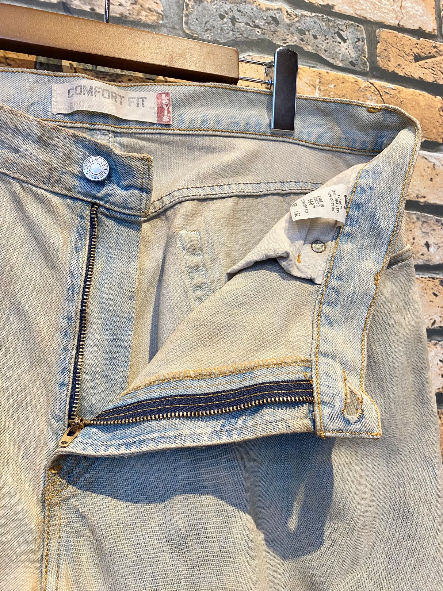 Levi's 560 over dye custom
