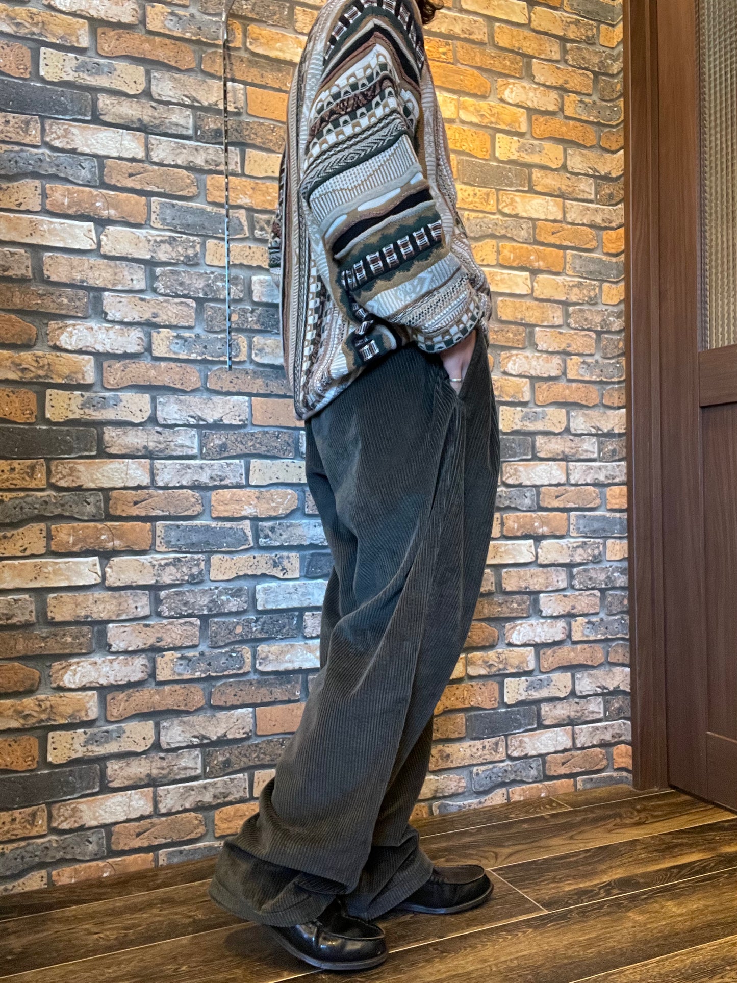 JOSEPH ABBOUD corduroy pants 90's~