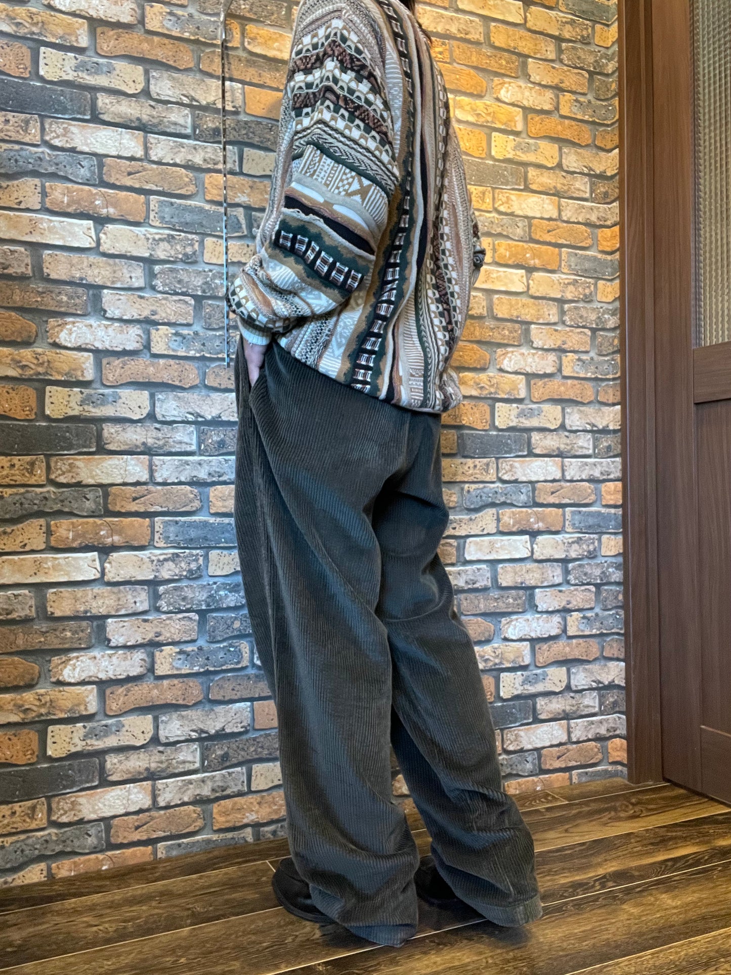 JOSEPH ABBOUD corduroy pants 90's~
