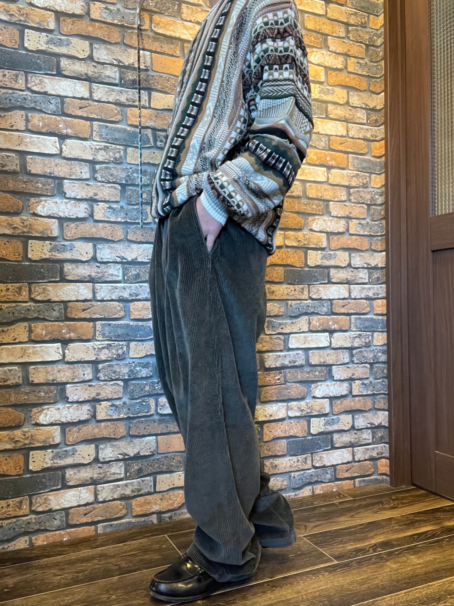 JOSEPH ABBOUD corduroy pants 90's~