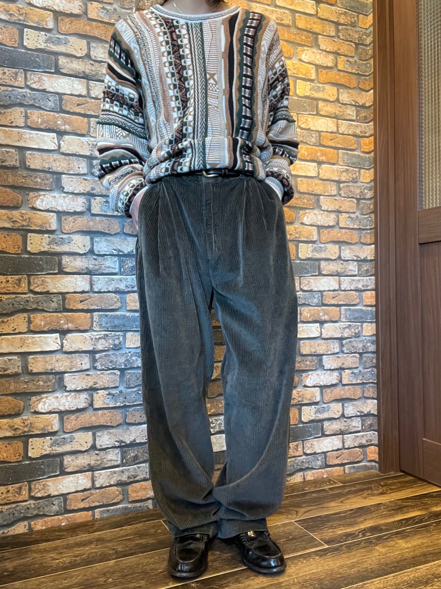 JOSEPH ABBOUD corduroy pants 90's~