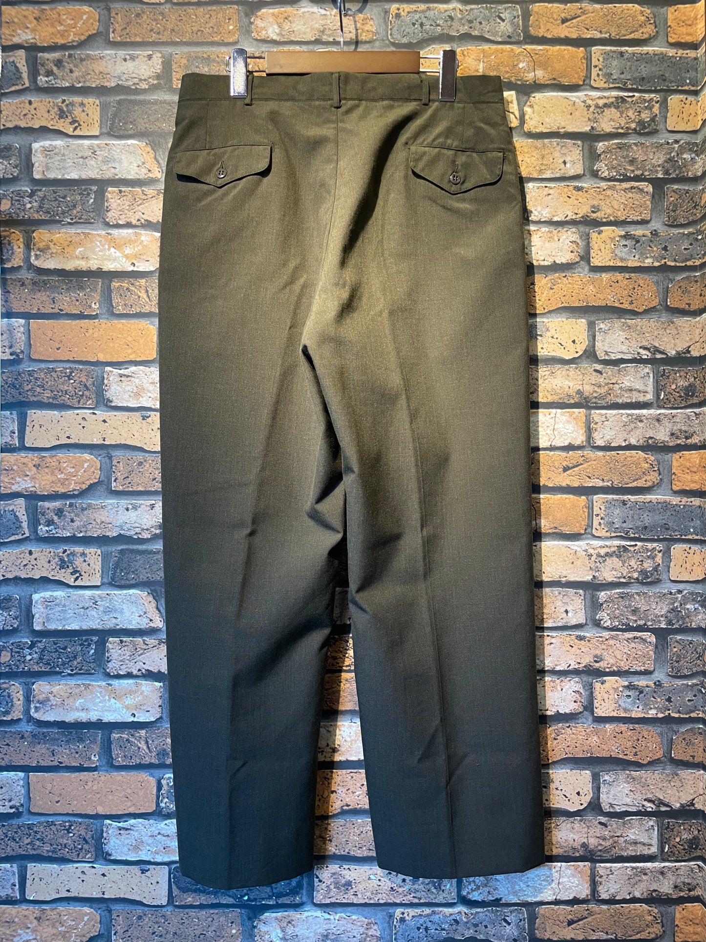 U.S.ARMY wool trousers 70's~