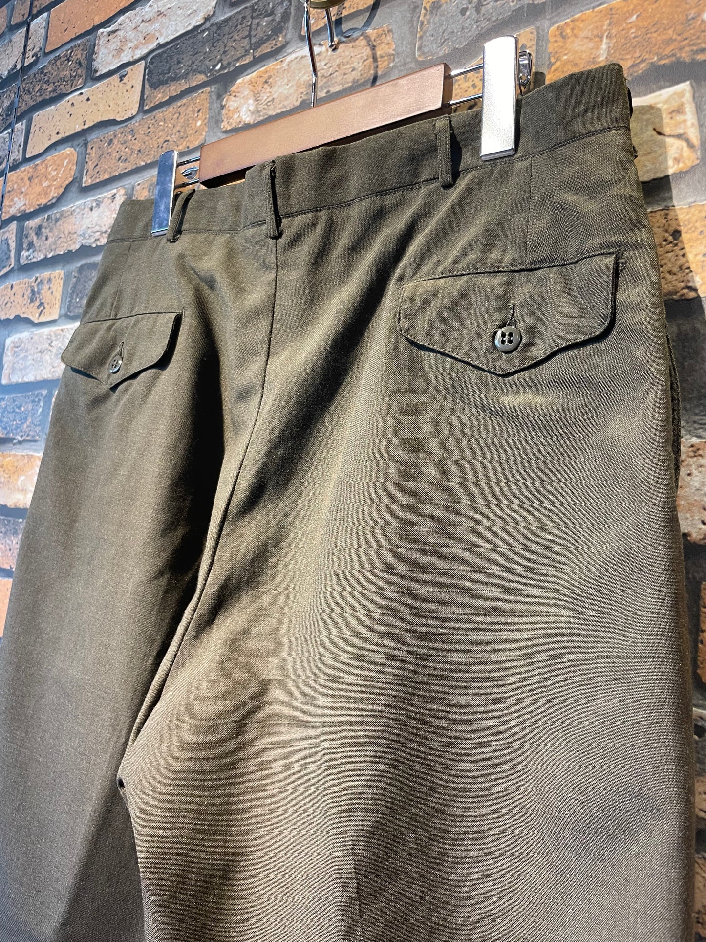 U.S.ARMY wool trousers 70's~