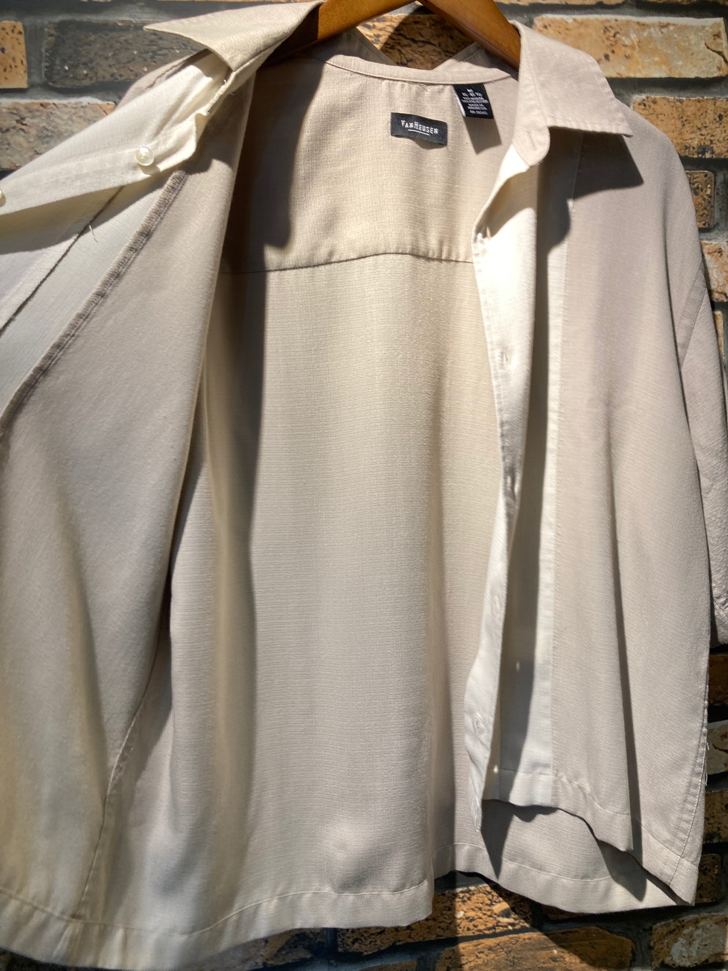 VAN HEUSEN Remake guayabera shirt