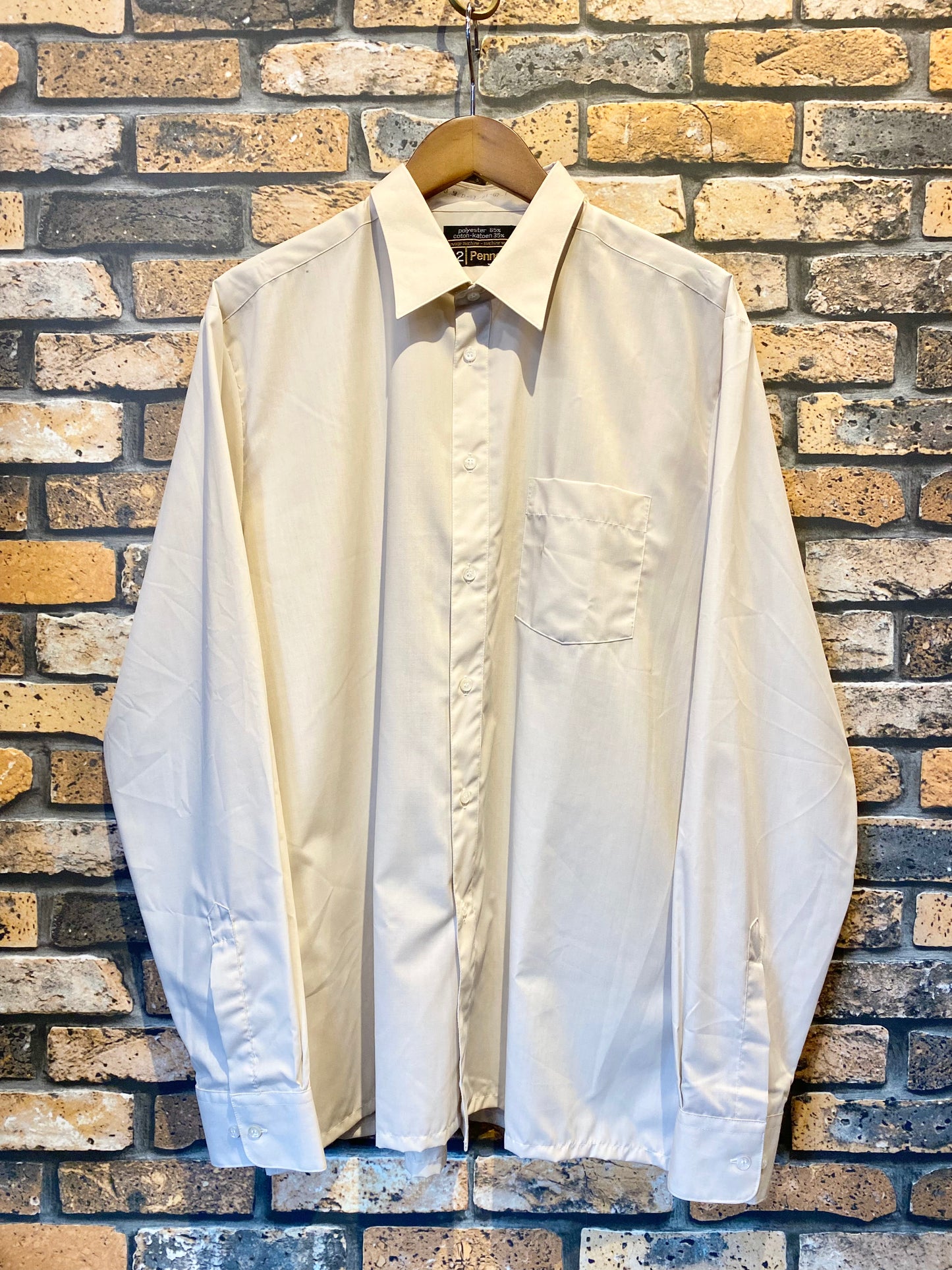 JCPenney long-sleeve shirt 70's~80's