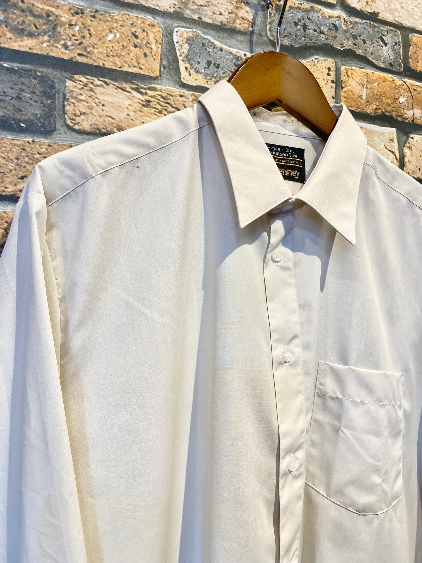 JCPenney long-sleeve shirt 70's~80's