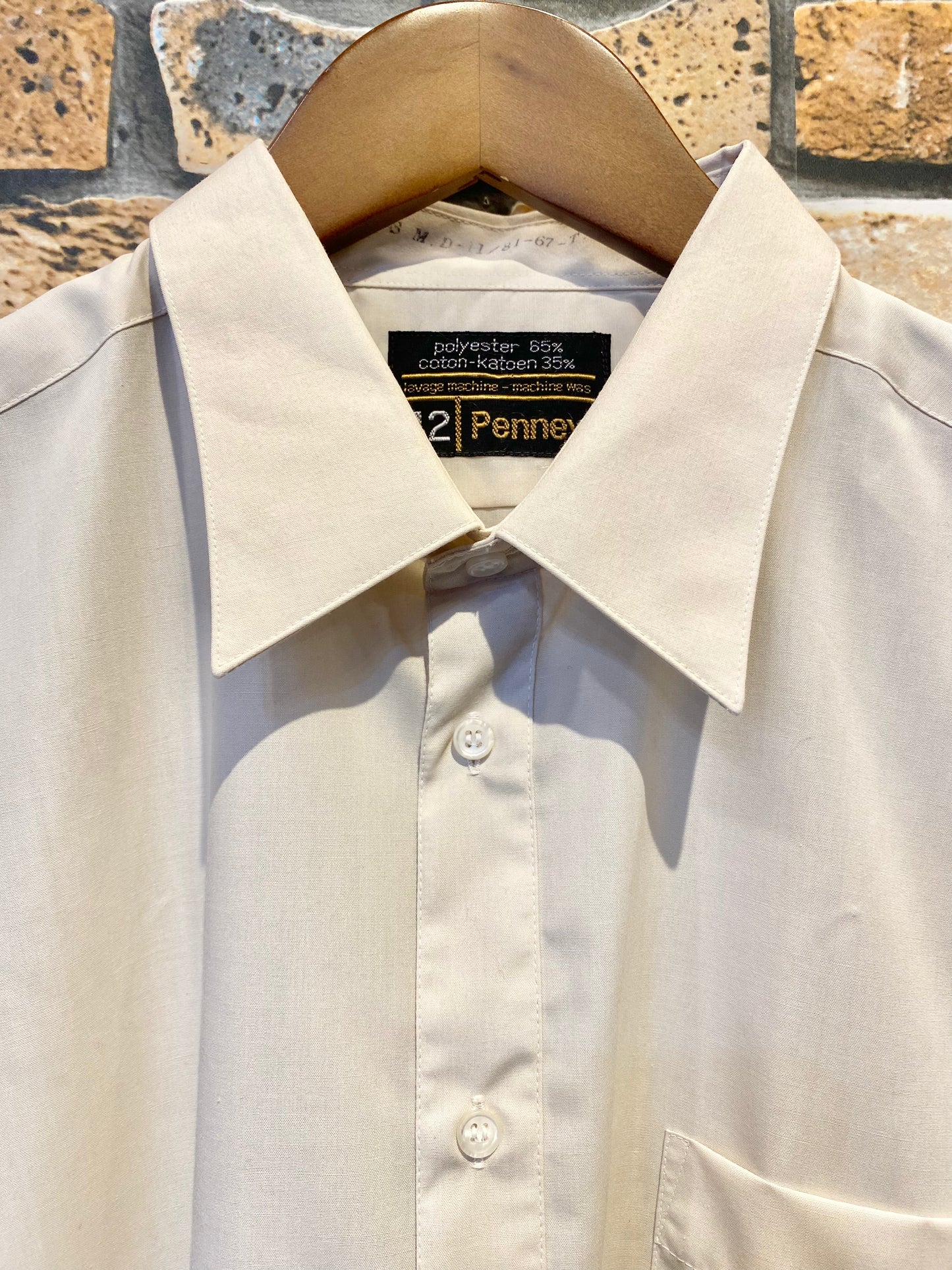 JCPenney long-sleeve shirt 70's~80's