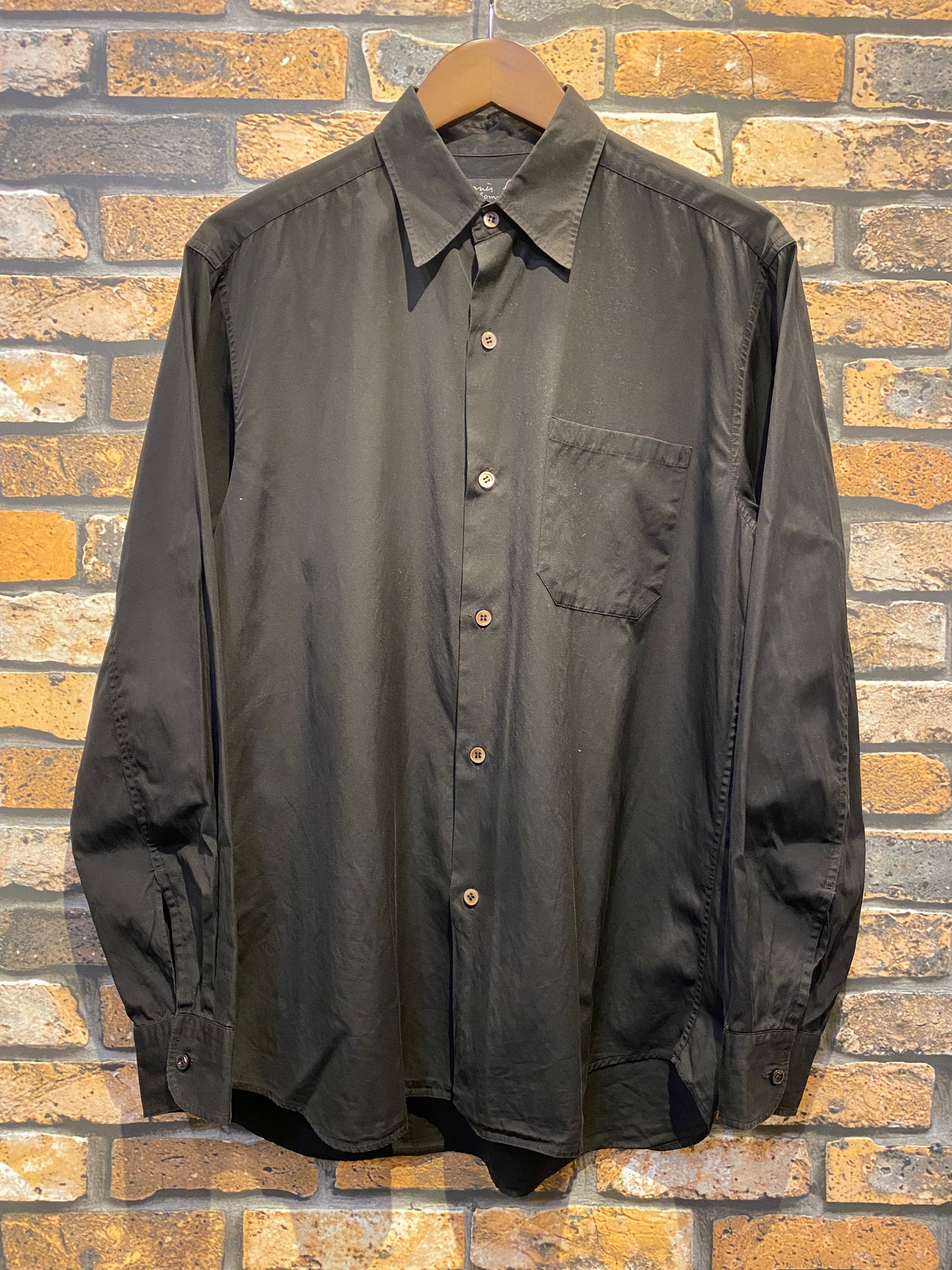 agnès b. long-sleeve shirt 90's~