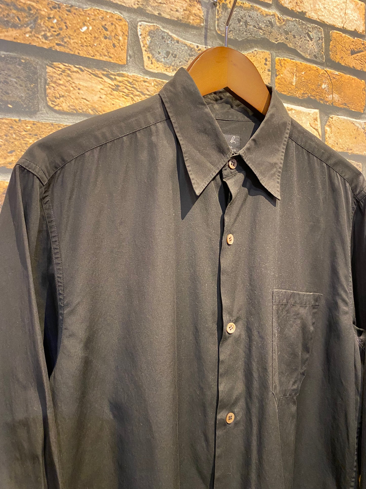 agnès b. long-sleeve shirt 90's~