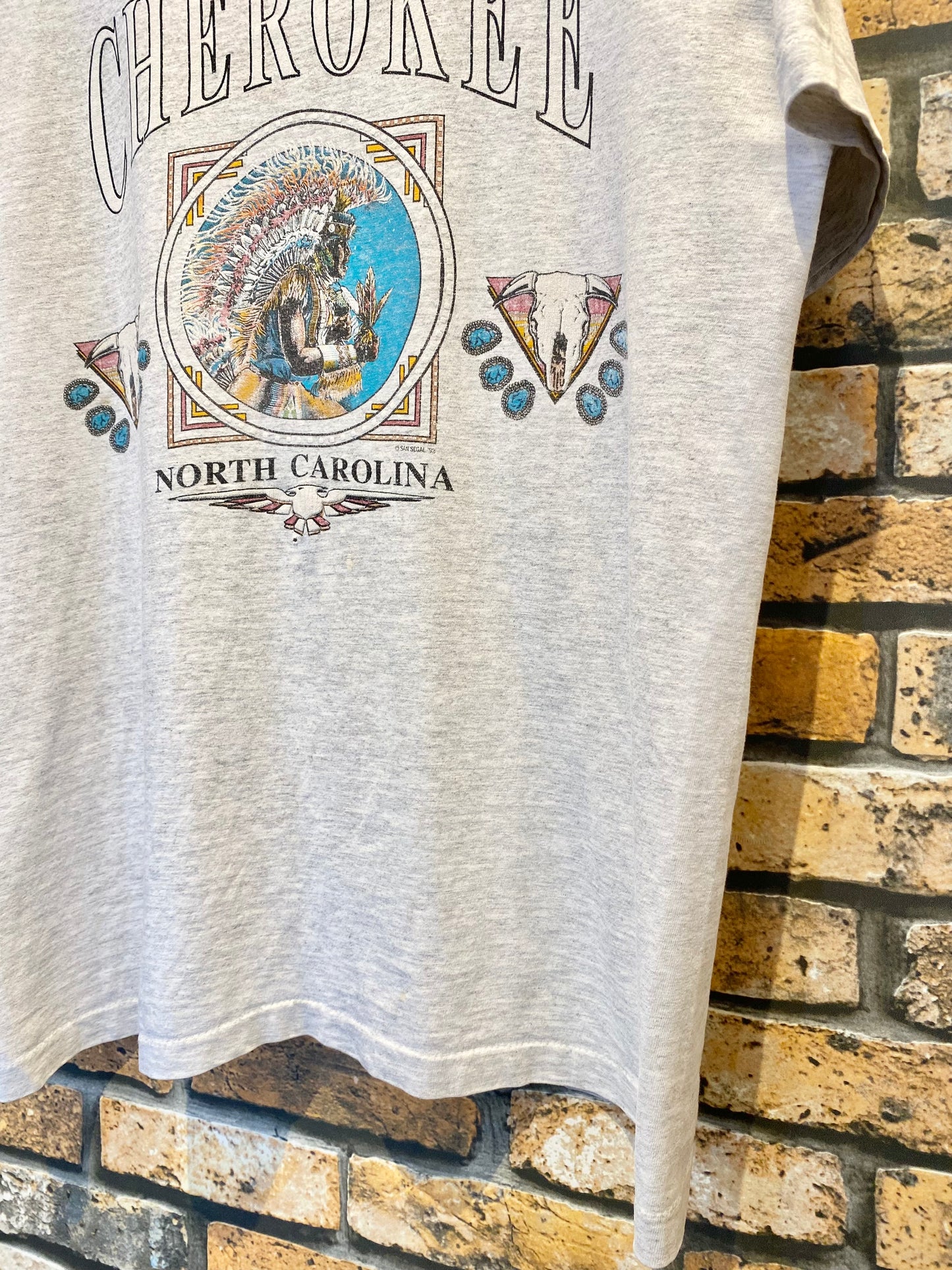 anvil print-T 90's~ made in USA