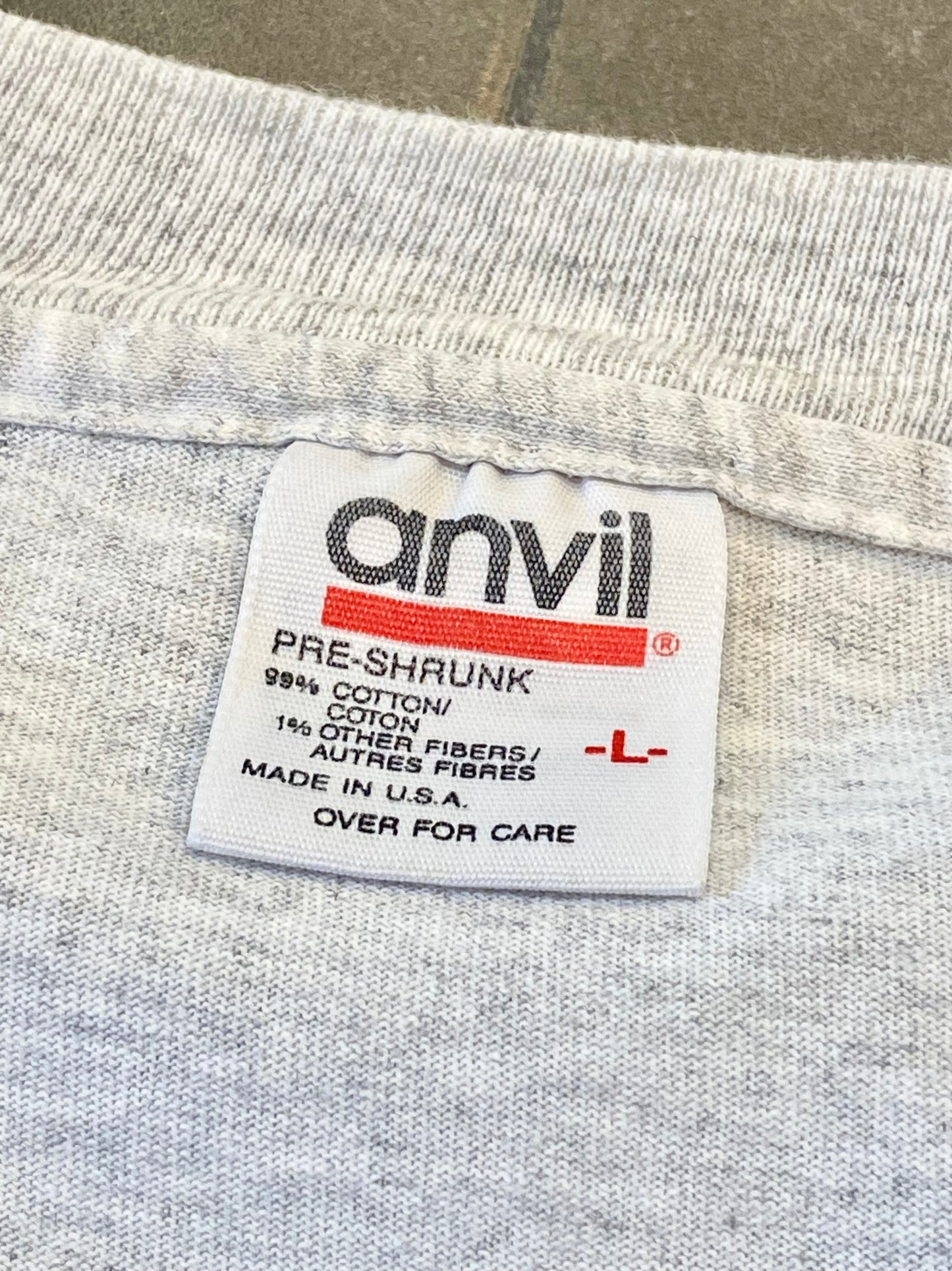 anvil print-T 90's~ made in USA