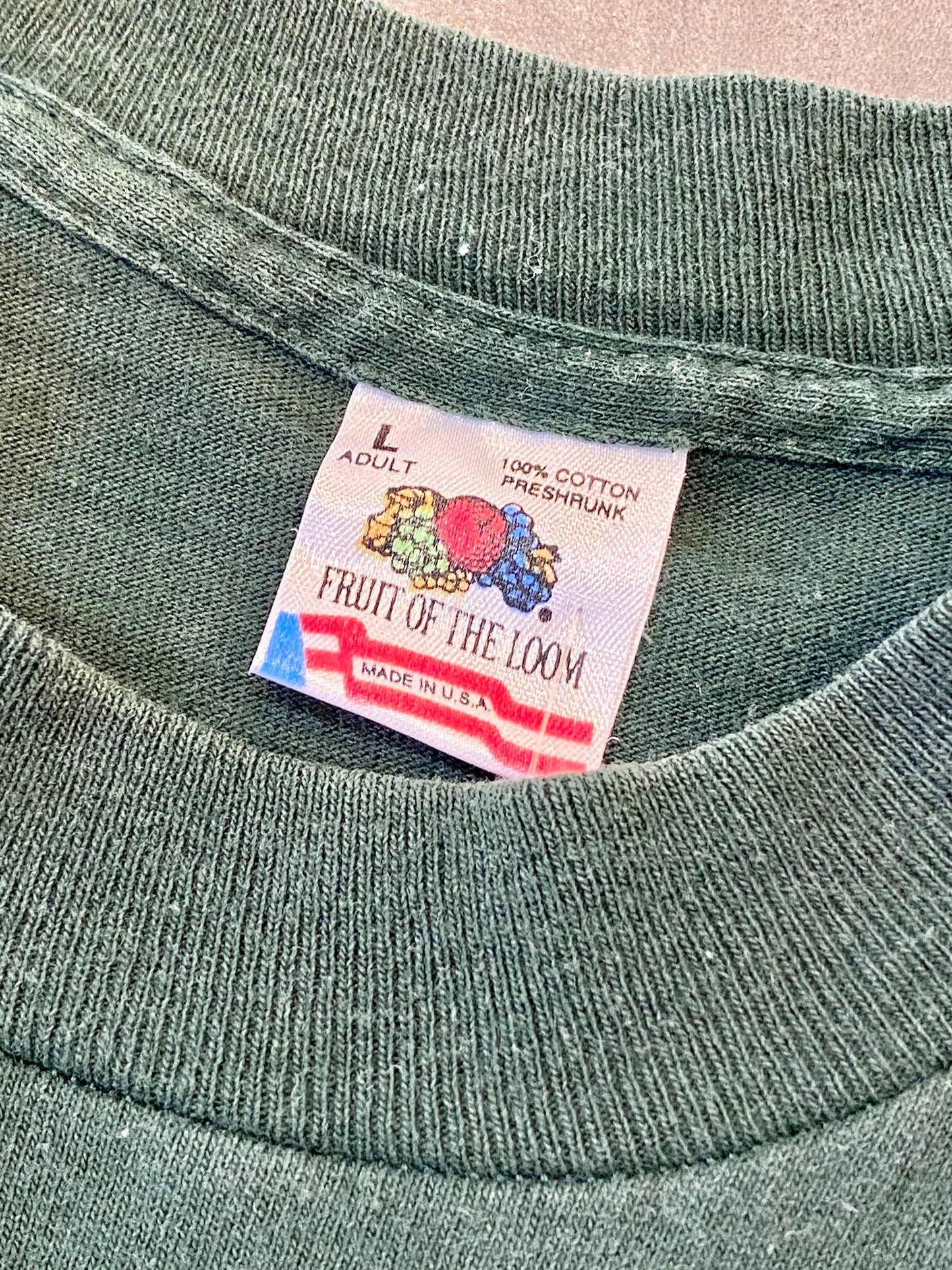 FRUIT OF THE LOOM T-shirt 90's~ made in USA