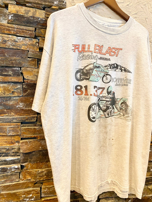 Hanes print-T 90's~ made in USA