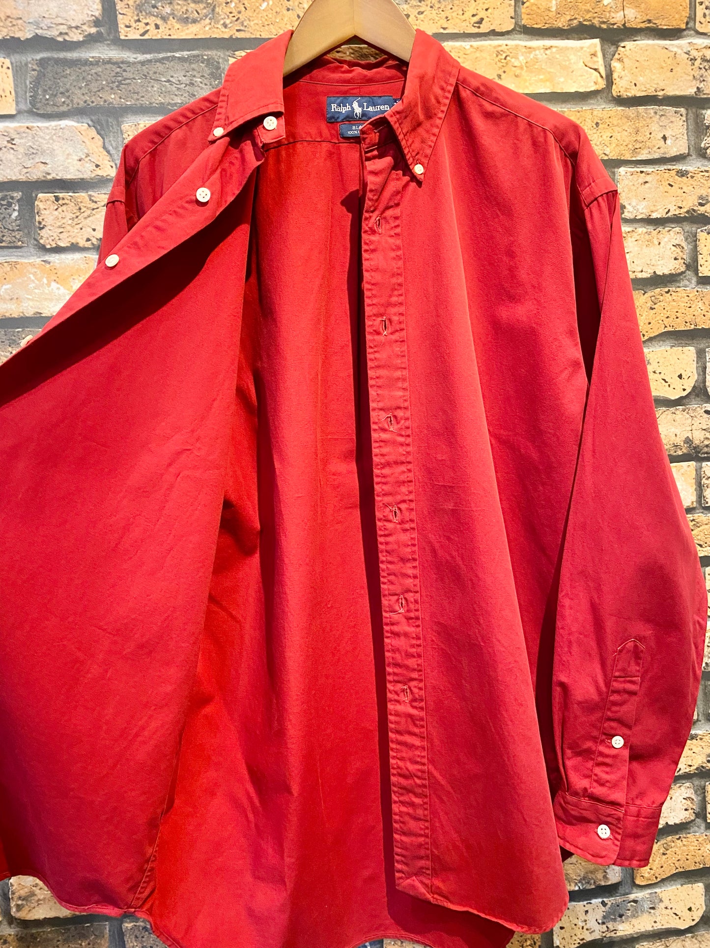 Ralph Lauren long-sleeve shirt 90's~00's