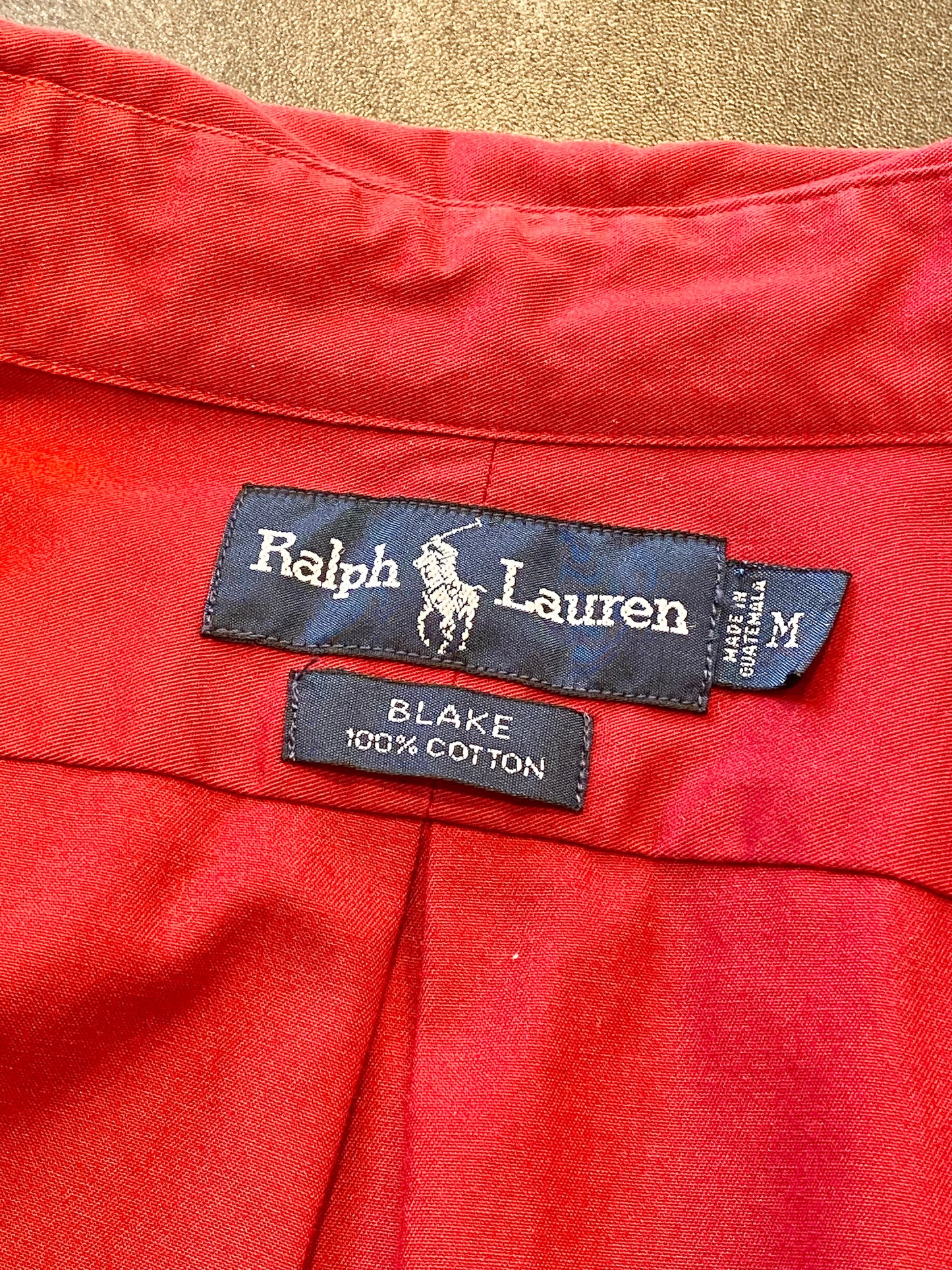Ralph Lauren long-sleeve shirt 90's~00's