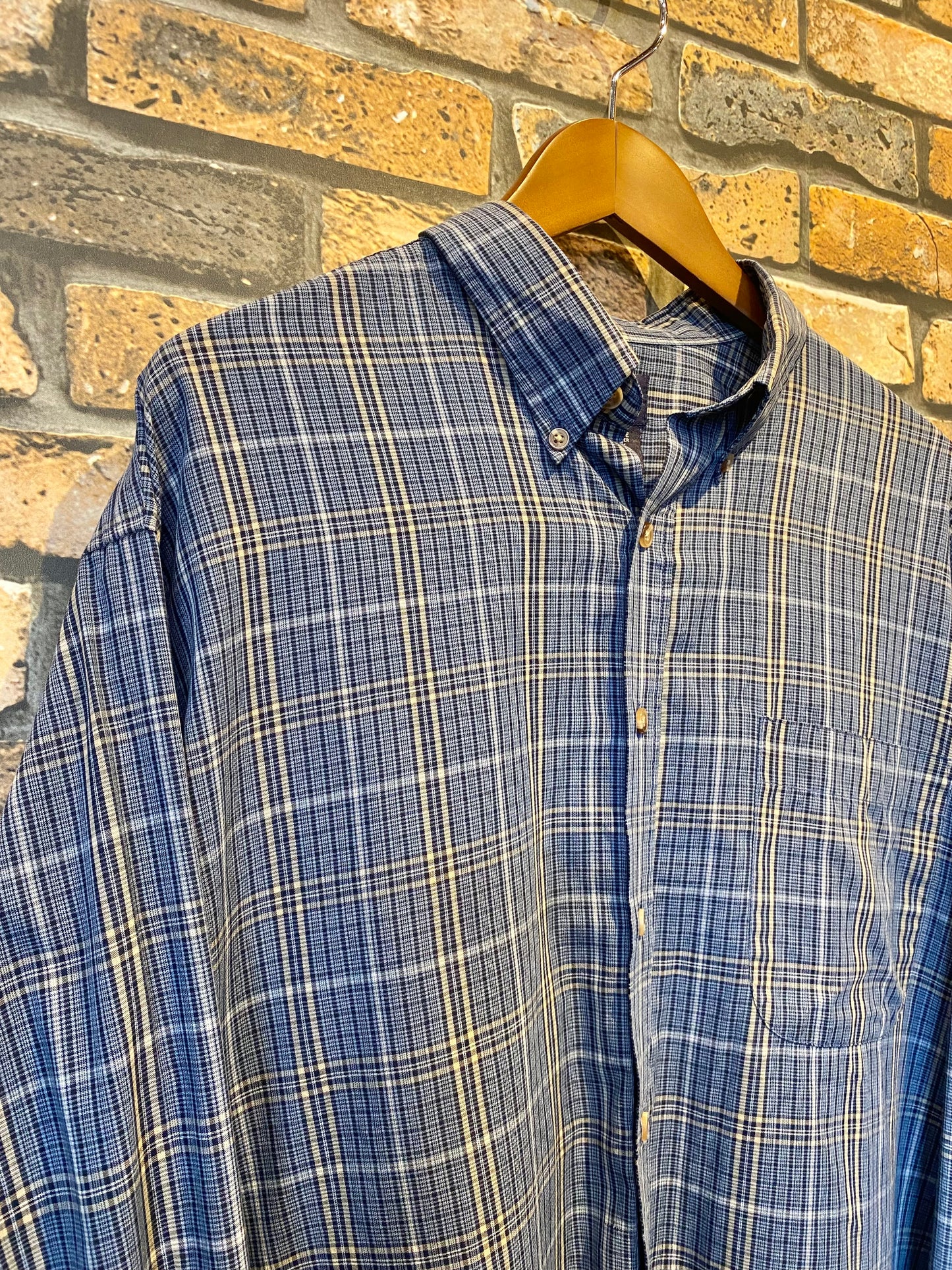 puritan long-sleeve shirt 90's~00's