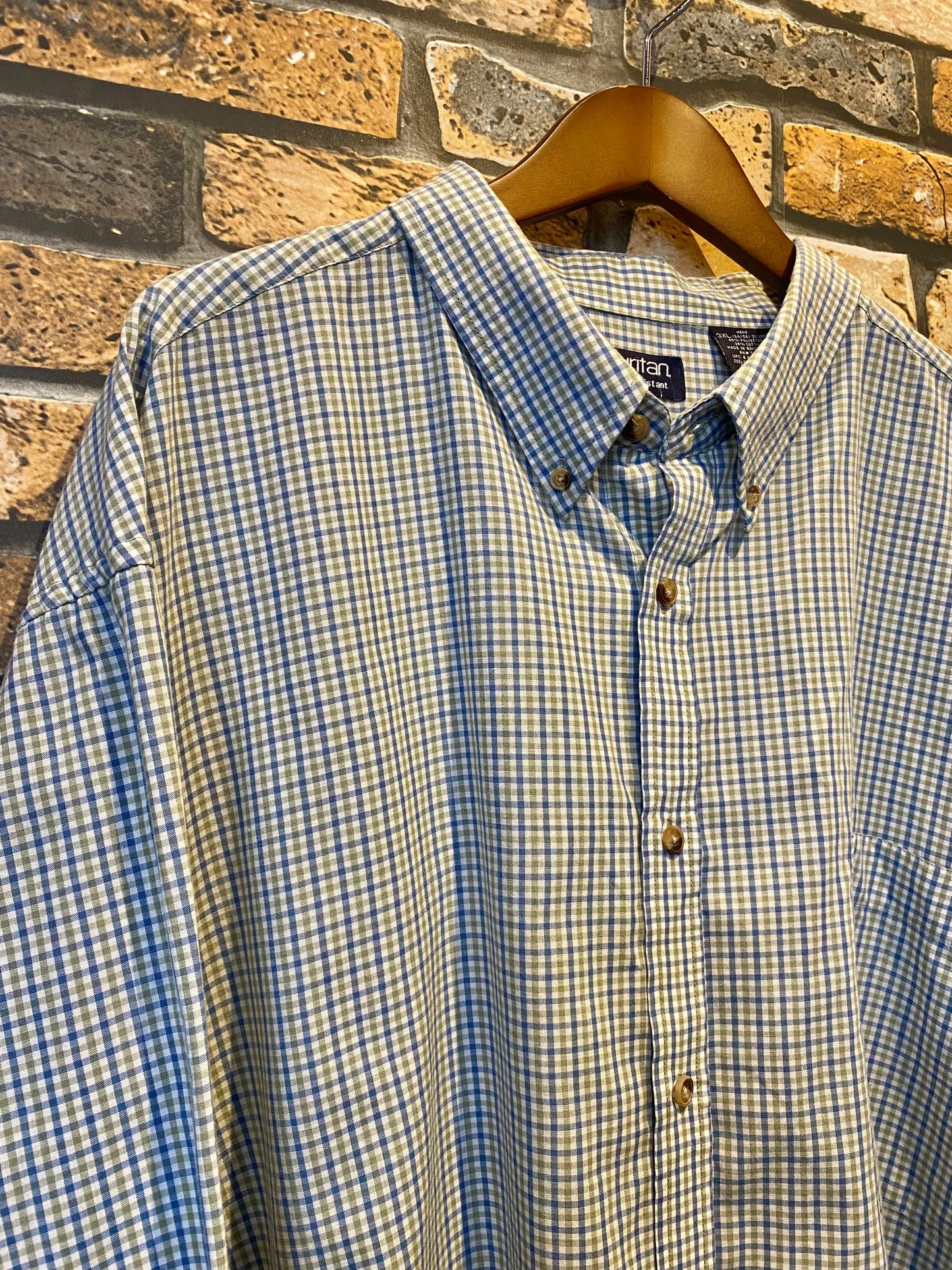 puritan long-sleeve shirt 90's~00's
