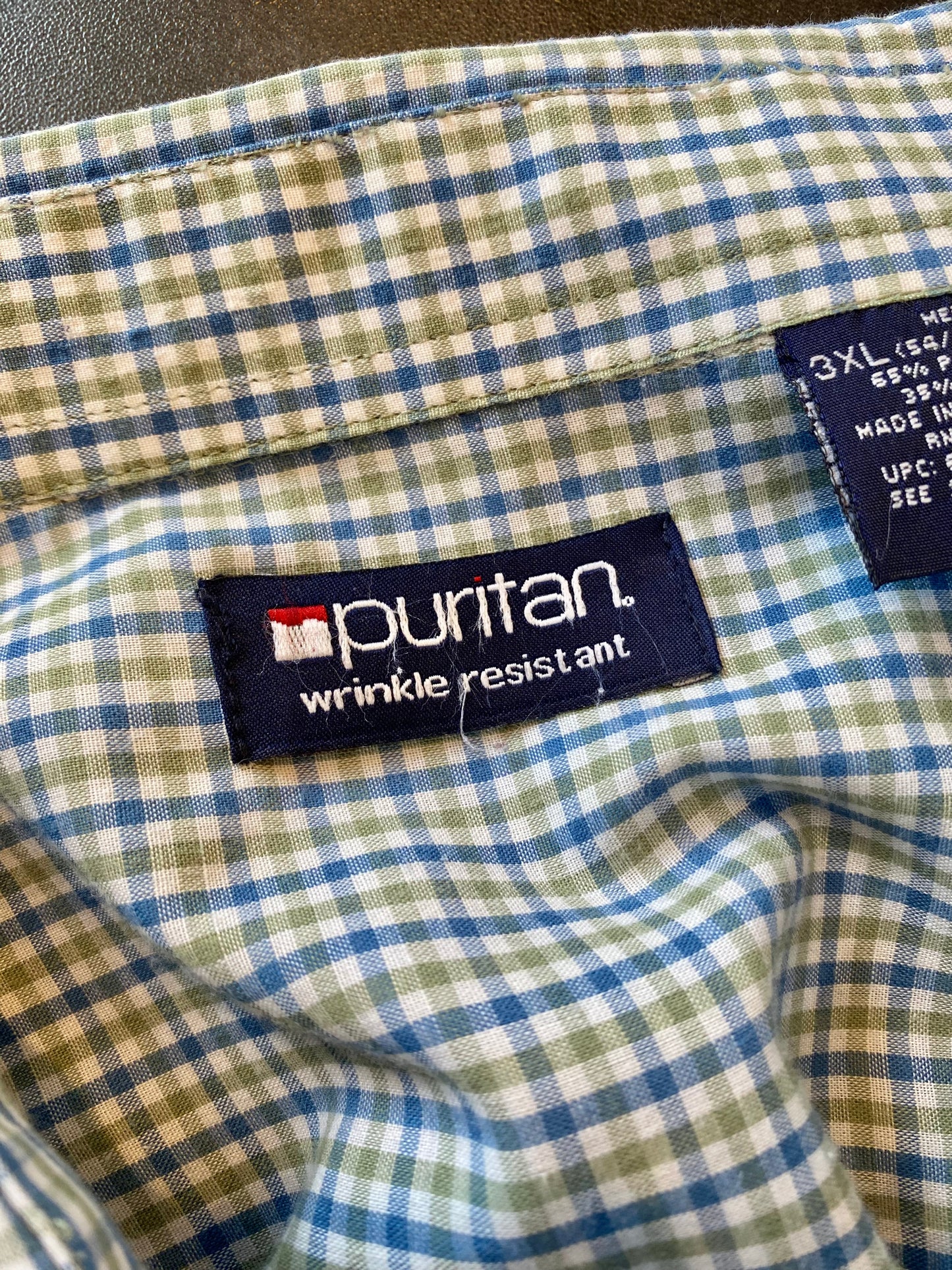 puritan long-sleeve shirt 90's~00's