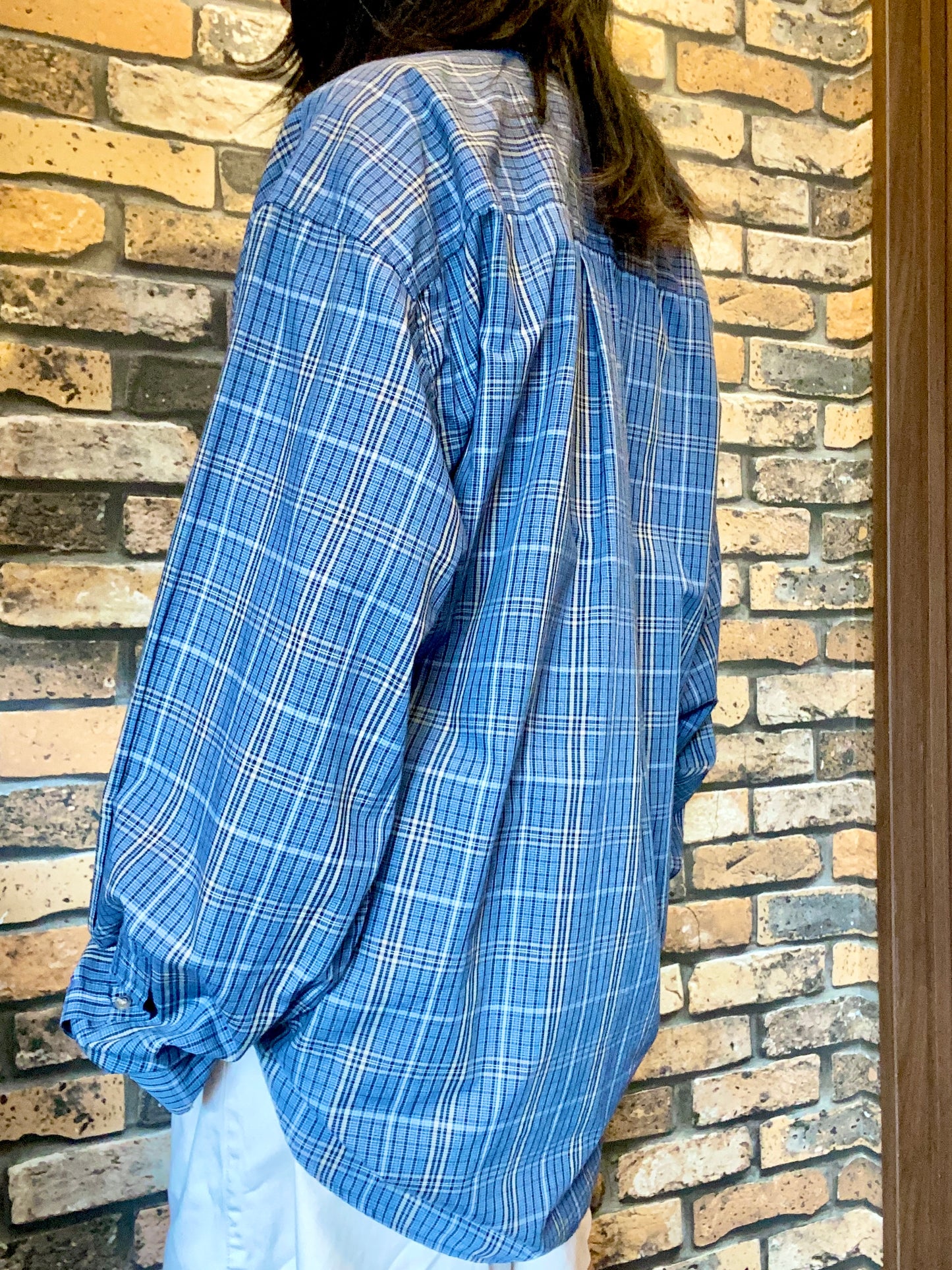 puritan long-sleeve shirt 90's~00's