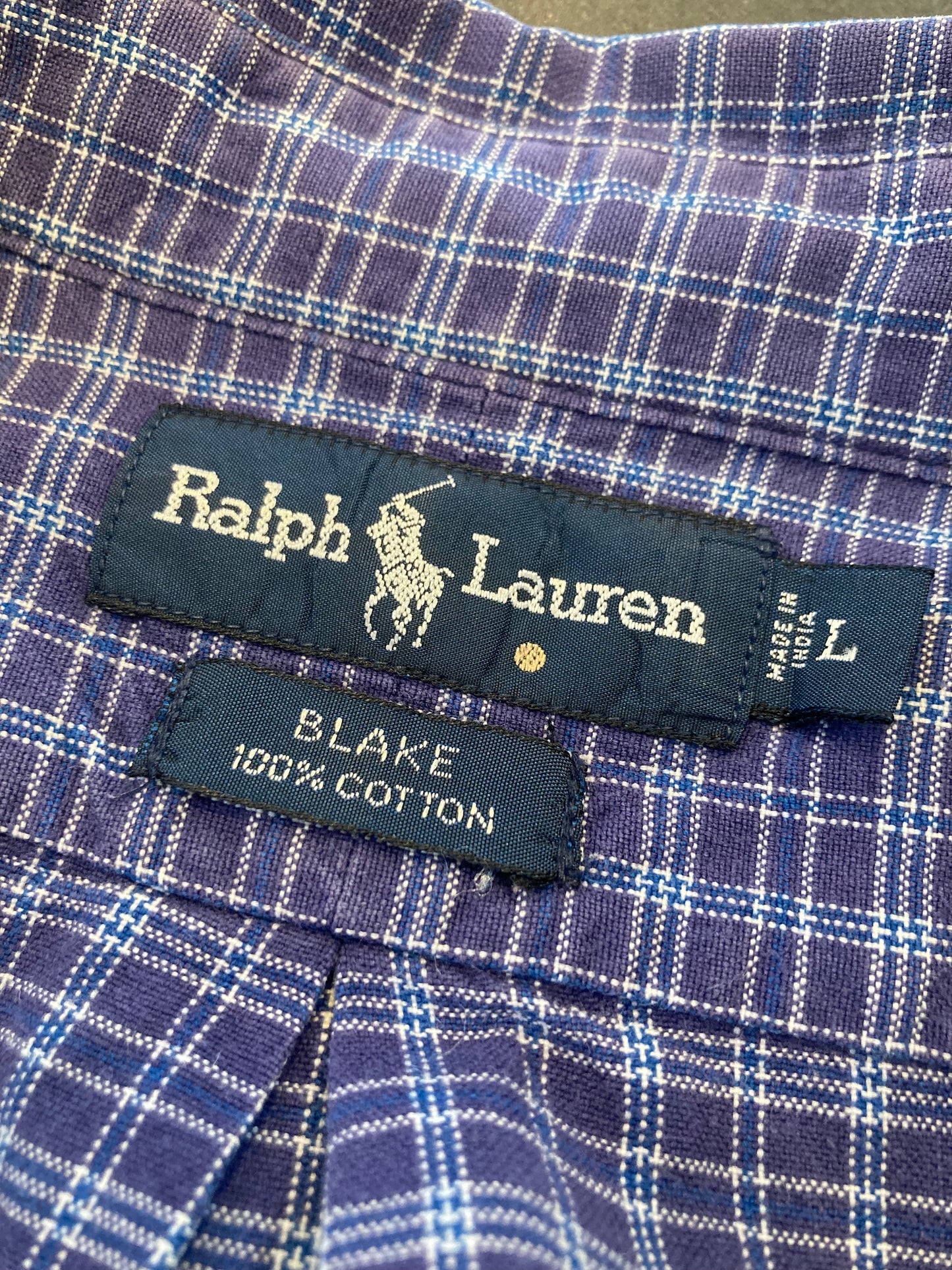 Ralph Lauren BLAKE shirt 90's~