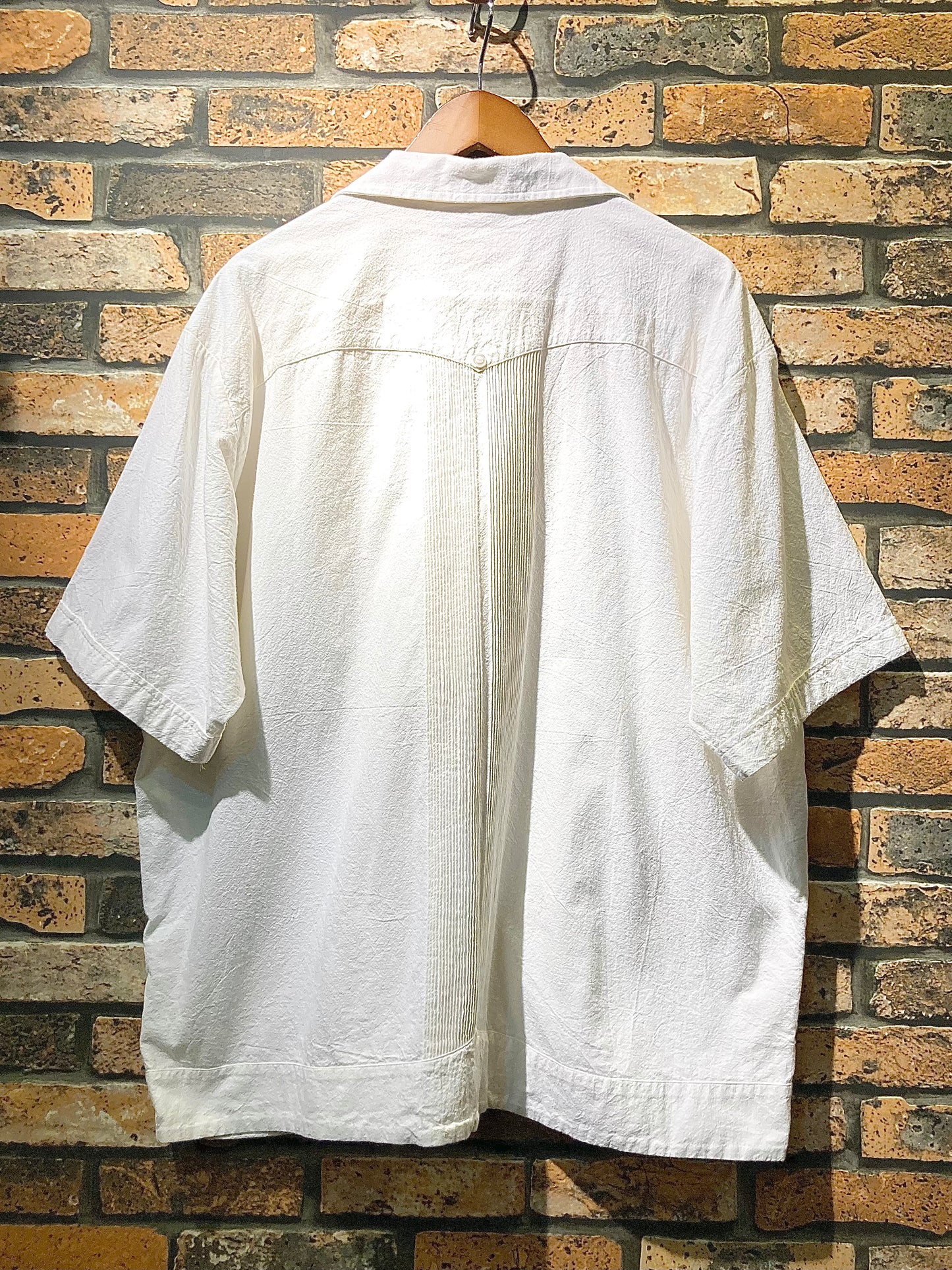 Guayabera shirt 80's~