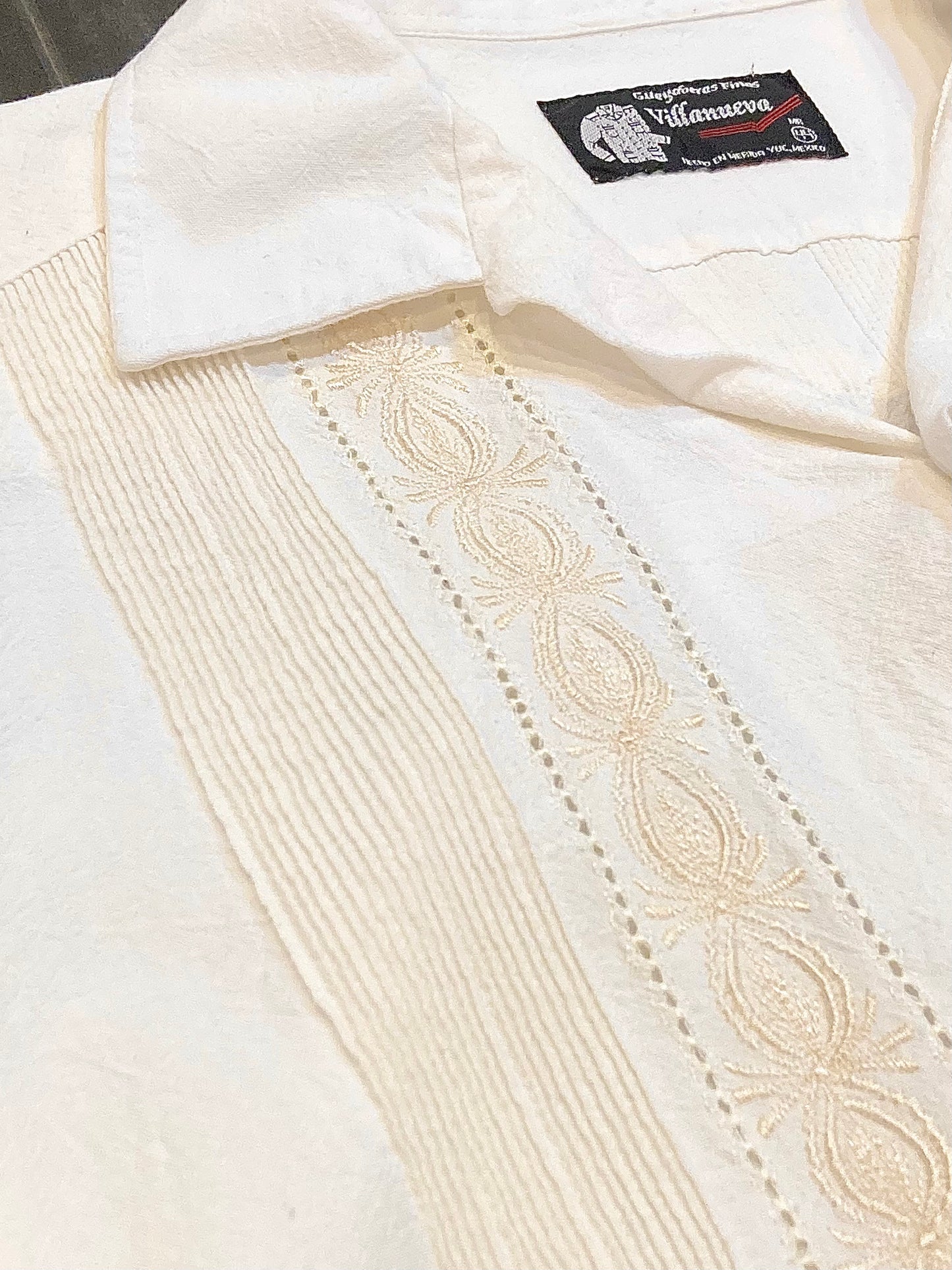 Guayabera shirt 80's~