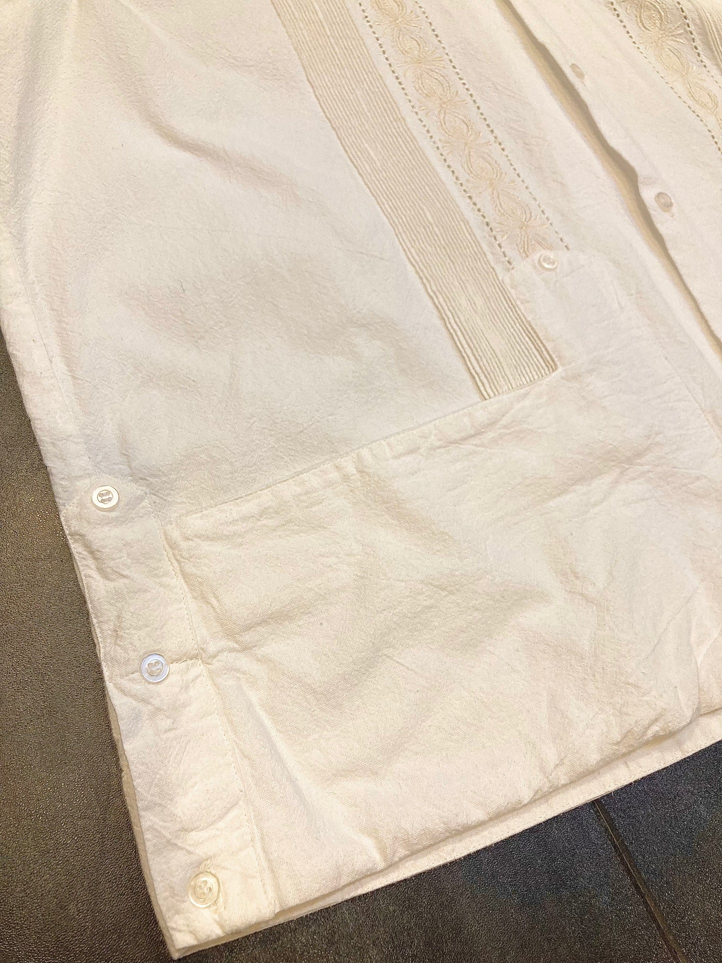 Guayabera shirt 80's~