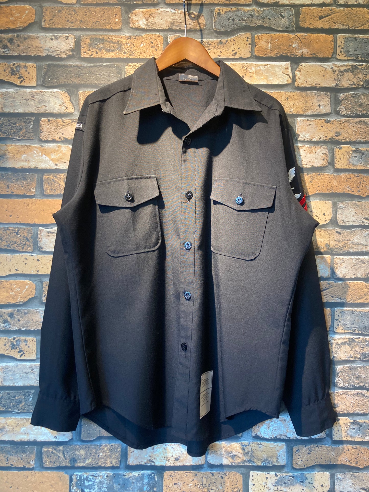 U.S.ARMY long sleeve shirt 90's~