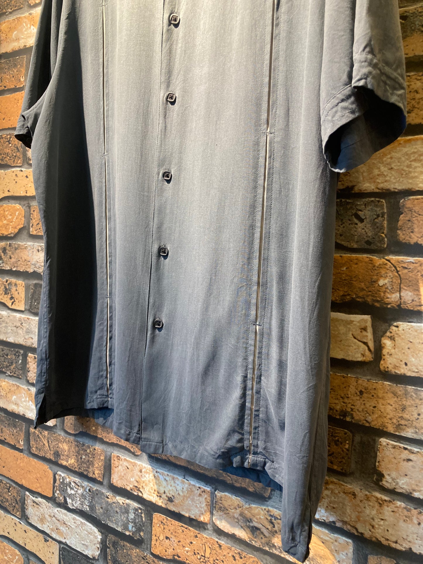 A[X]IST silk shirt "green"